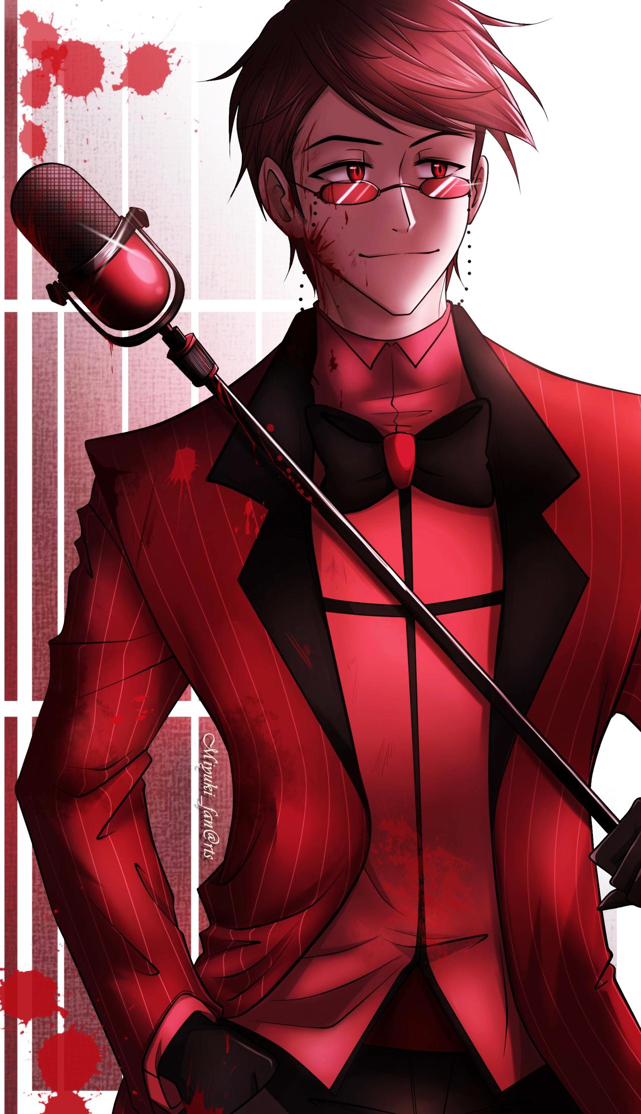 1280x2225 Alastor Hotel By Miyuki Fanarts Anime Image Board