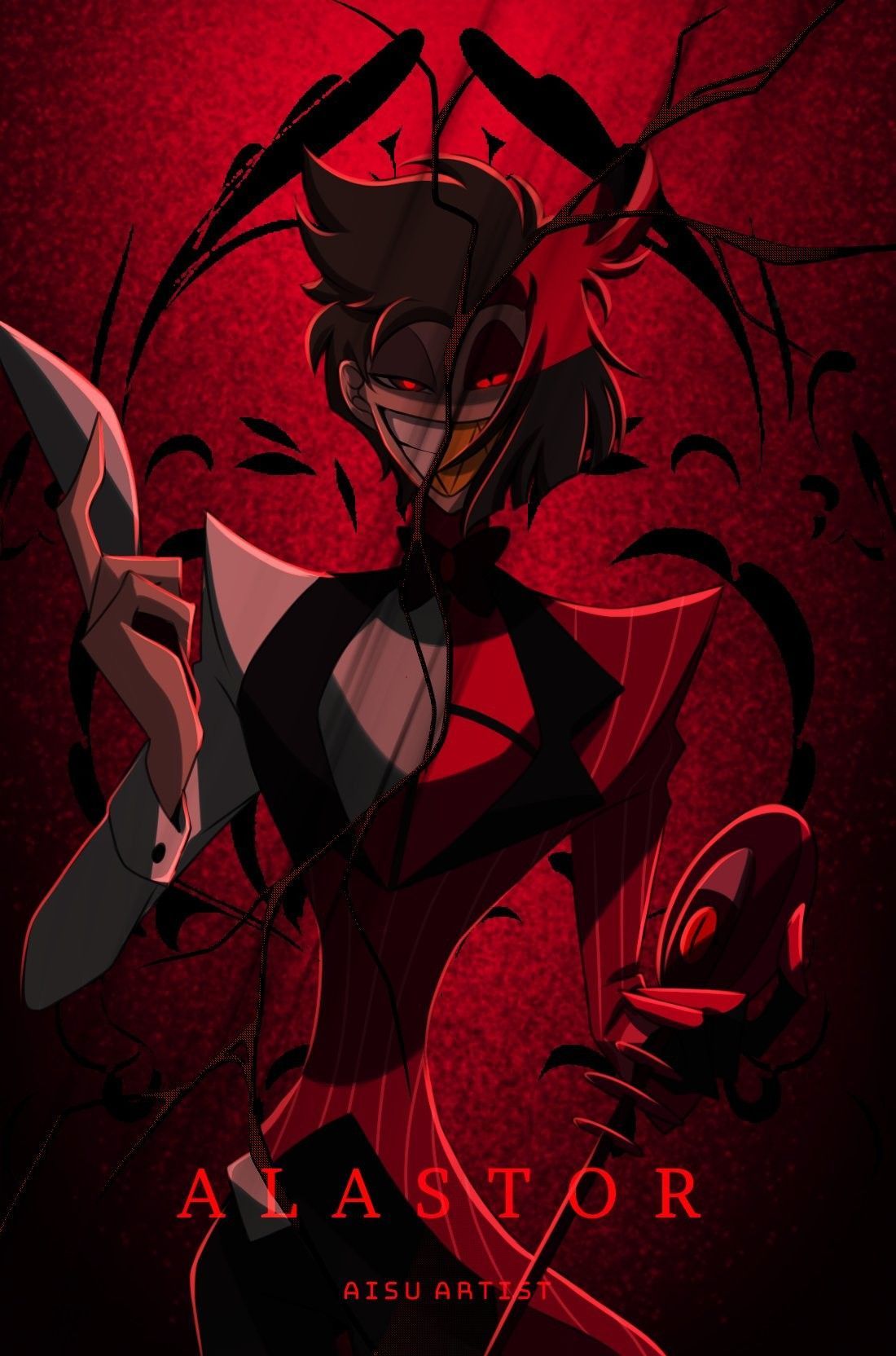 1100x1664 Discover 16 Alastor and alastor hazbin hotel wallpaper iphone ideas. alastair wallpaper, alastor silhouette, alastor hazbin hotel and more