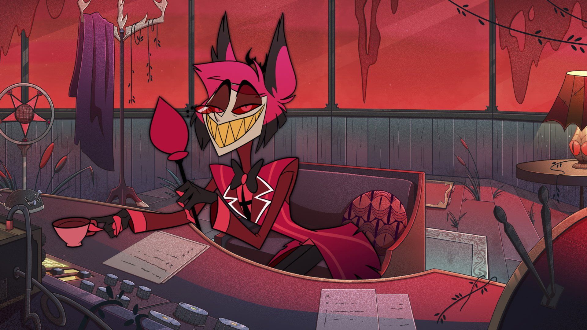 1920x1080 Alastor (Hazbin Hotel) Wallpaper and Background: Free HD Download