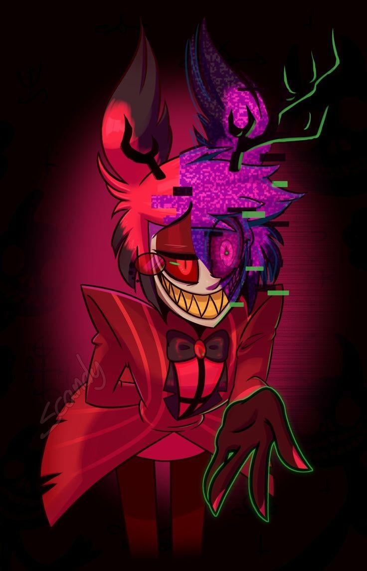 736x1145 Alastor iPhone Wallpaper