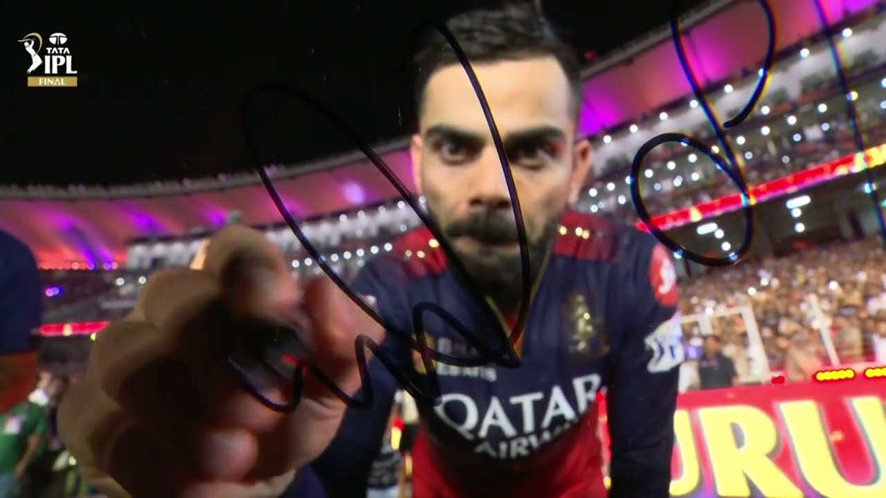 1280x720 Virat Kohli Signature on Camera {4K} ll Trending Wallpaper PC ll With Download Link