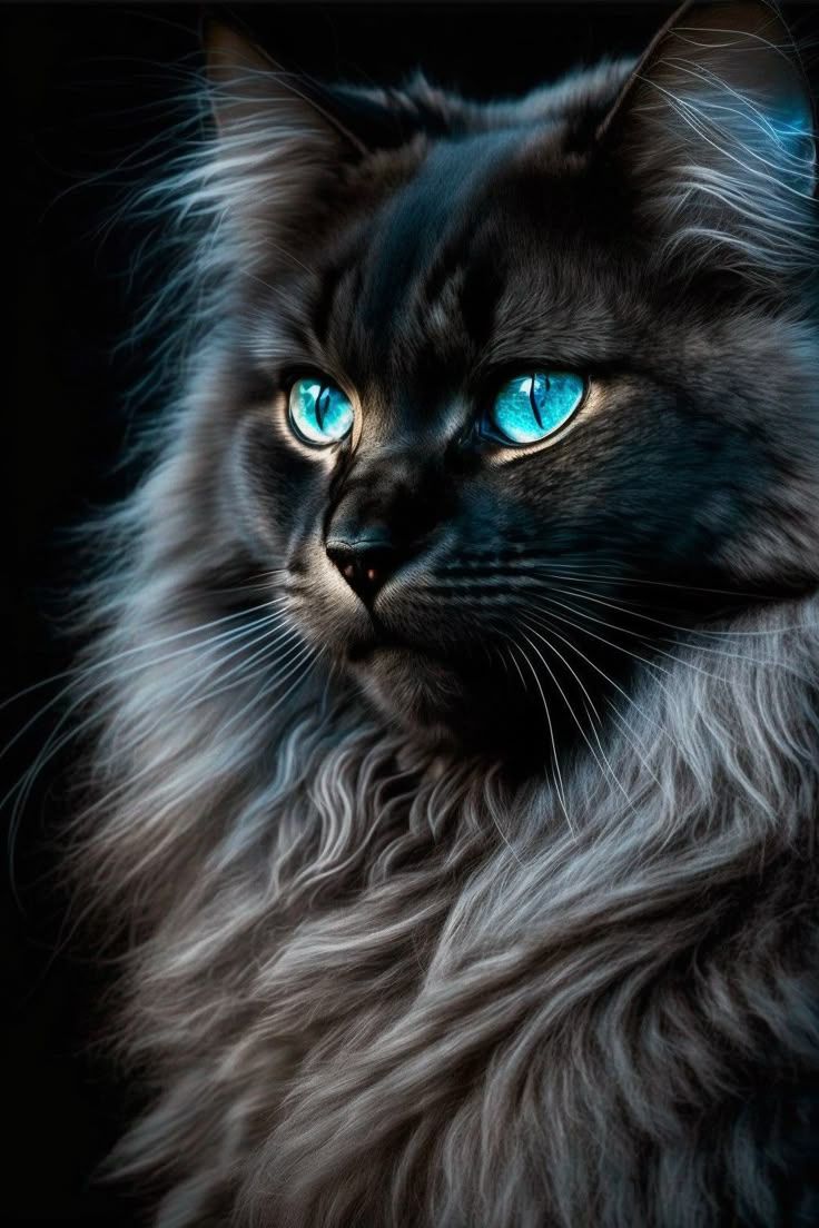 736x1104 Stunning Black Cat with Blue Eyes. Black cat with blue eyes wallpaper, Cheshire cat black
