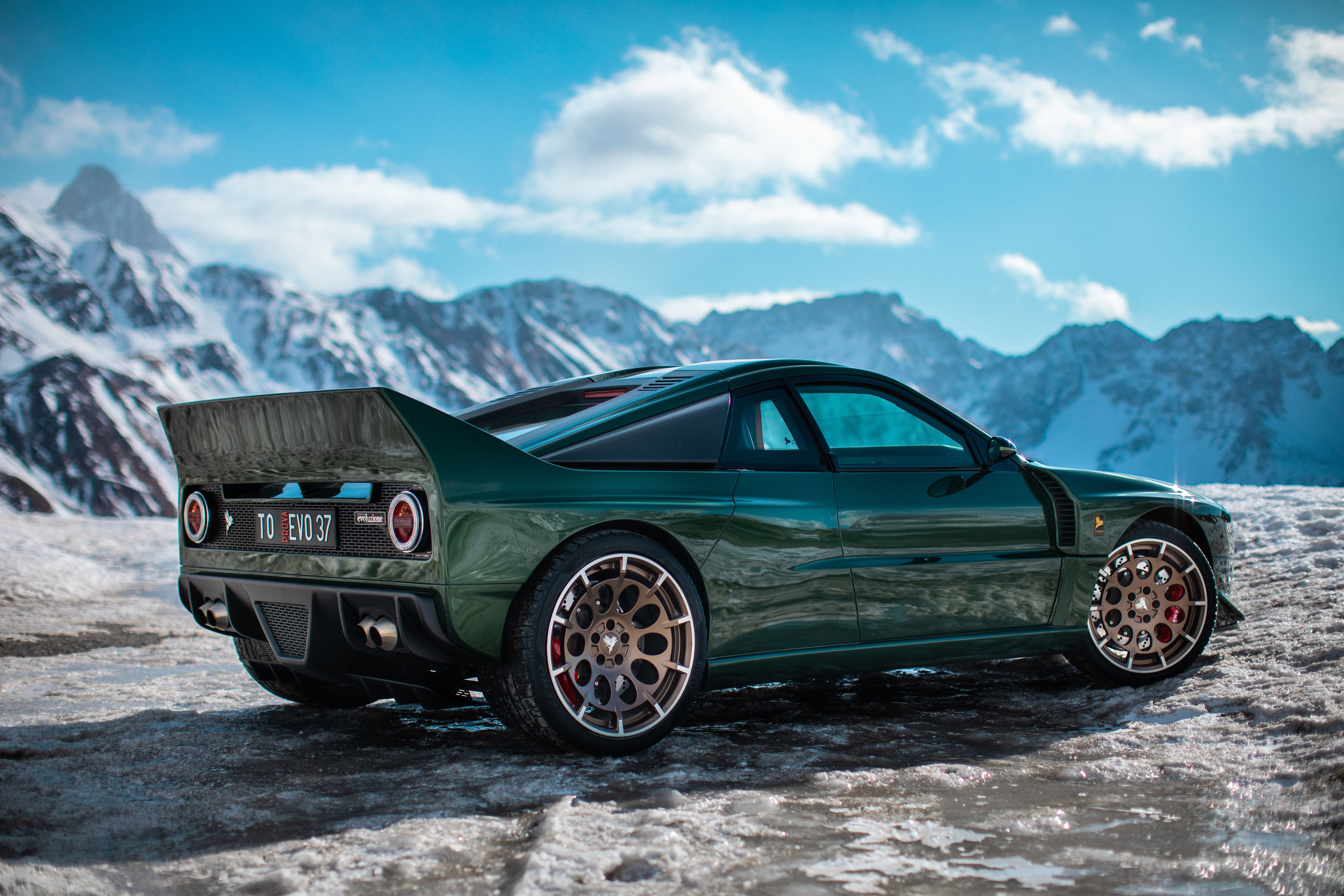 6720x4480 Wallpaper car, Lancia Rally, RESTOMOD, Kimera EVO37 Esmeralda for mobile and desktop, section другие марки, resolution 6720x4480