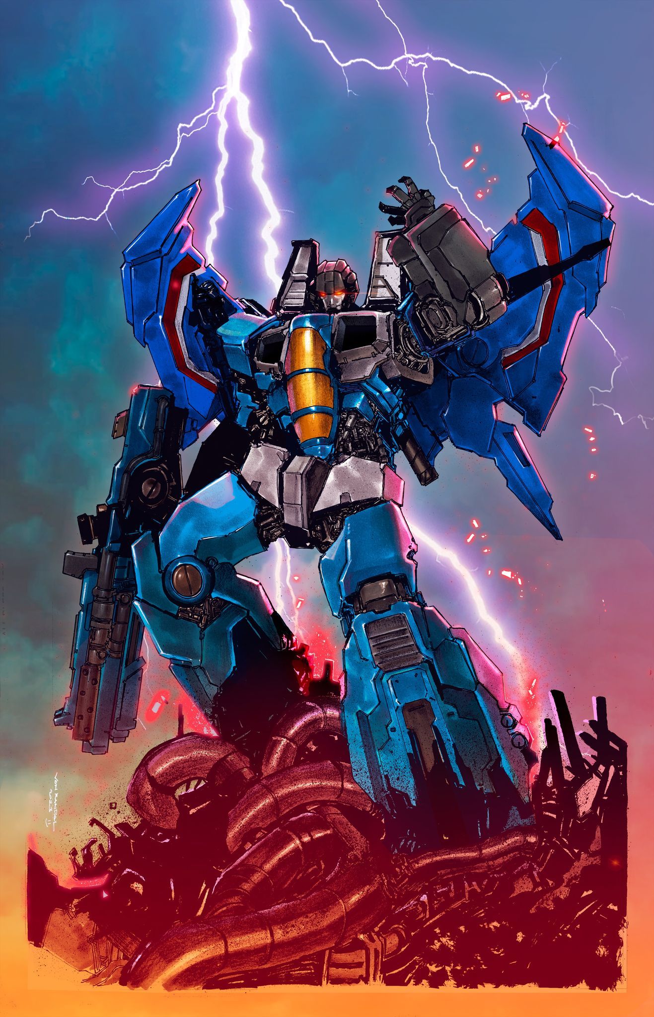 1317x2048 TRANSFORMERS VON RANDAL EXCLUSIVE VIRGIN VARIANT OPTIONS 8 24