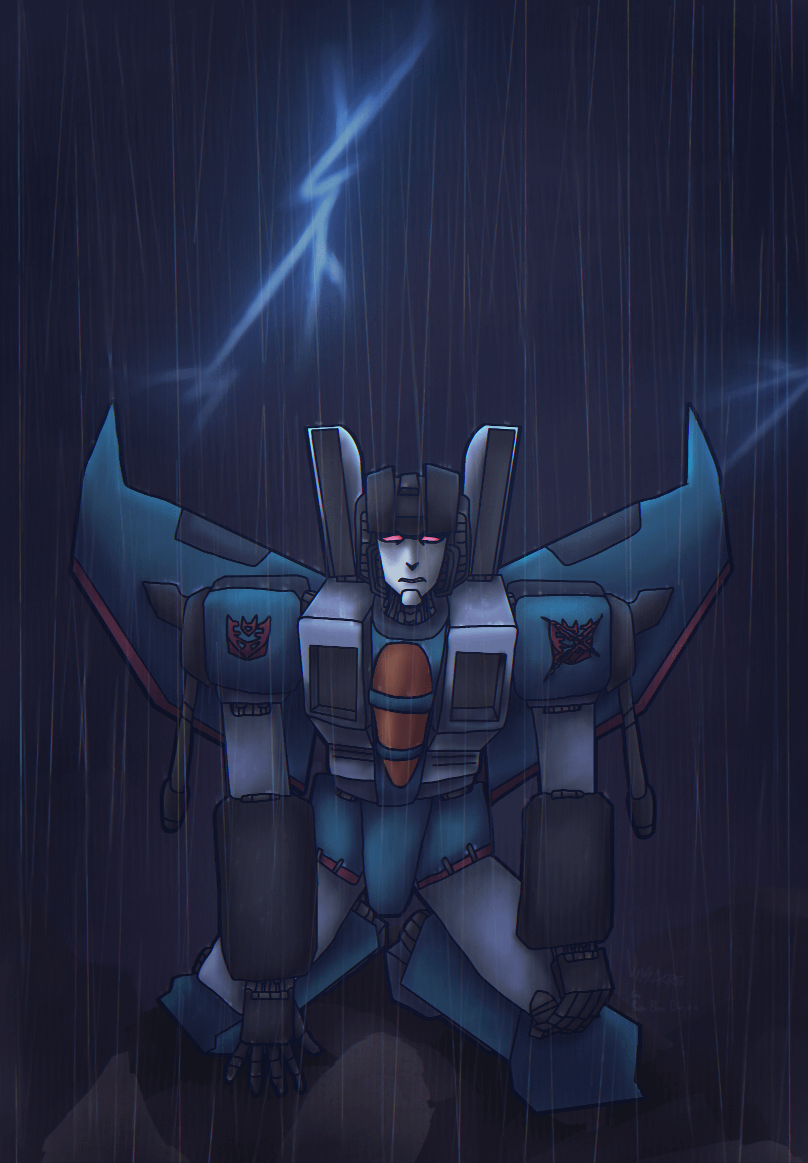 1600x2302 Thundercracker Fanart- Absolution