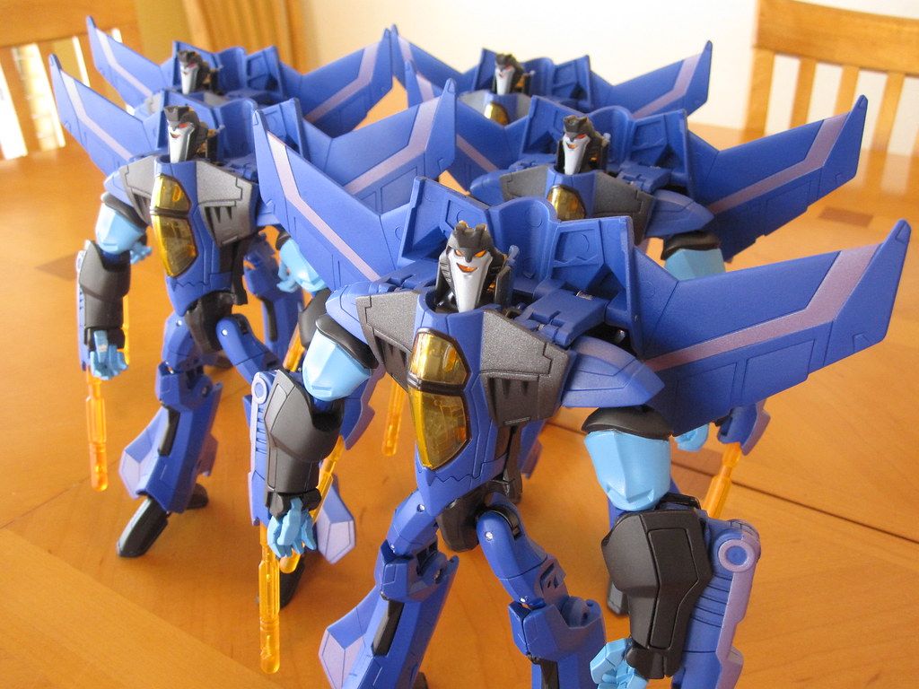 1024x768 Thundercracker Army (custom) the ready. Here are all 5