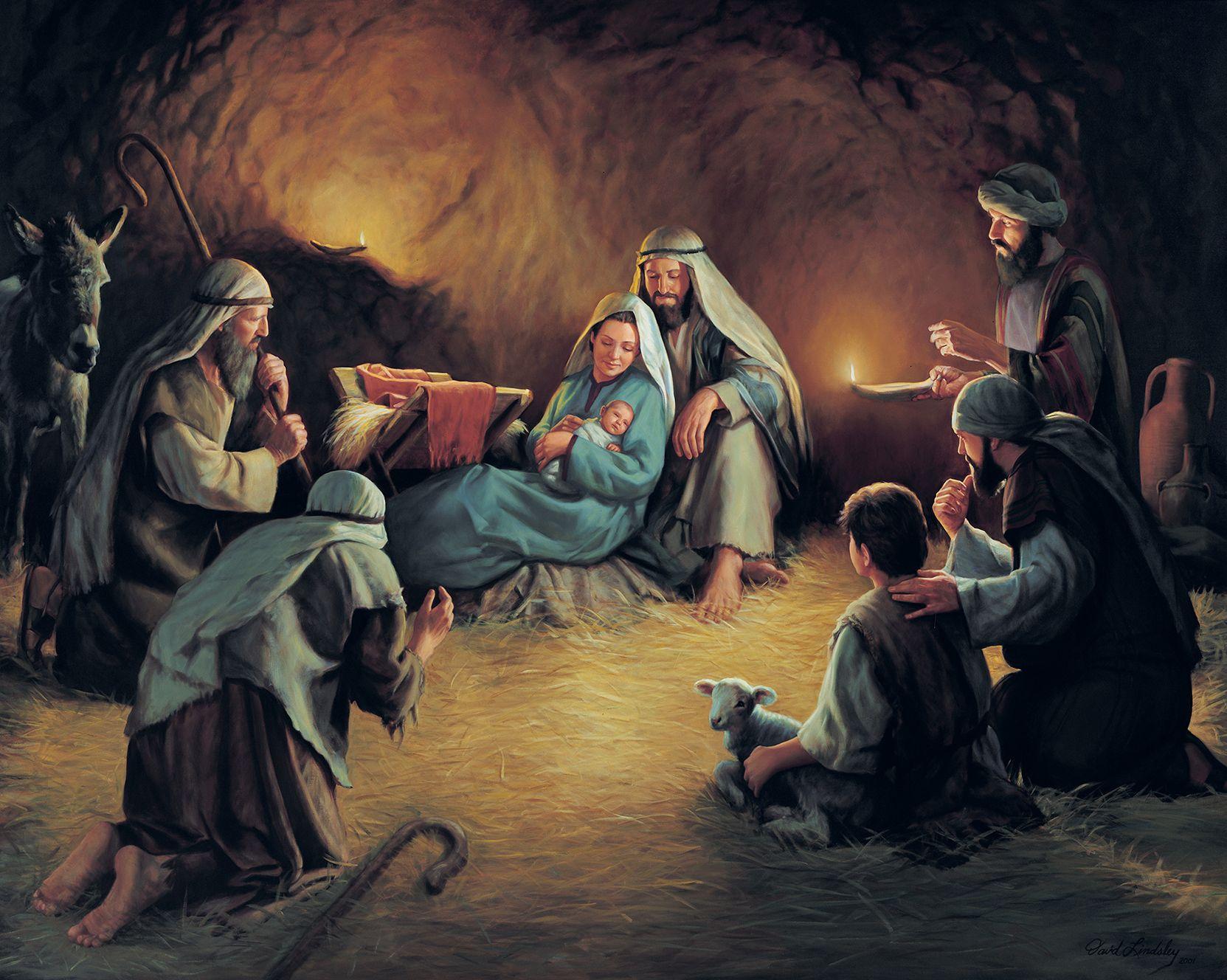 1663x1328 Artwork from Birth of Jesus Christ Exhibit. Church History Museum