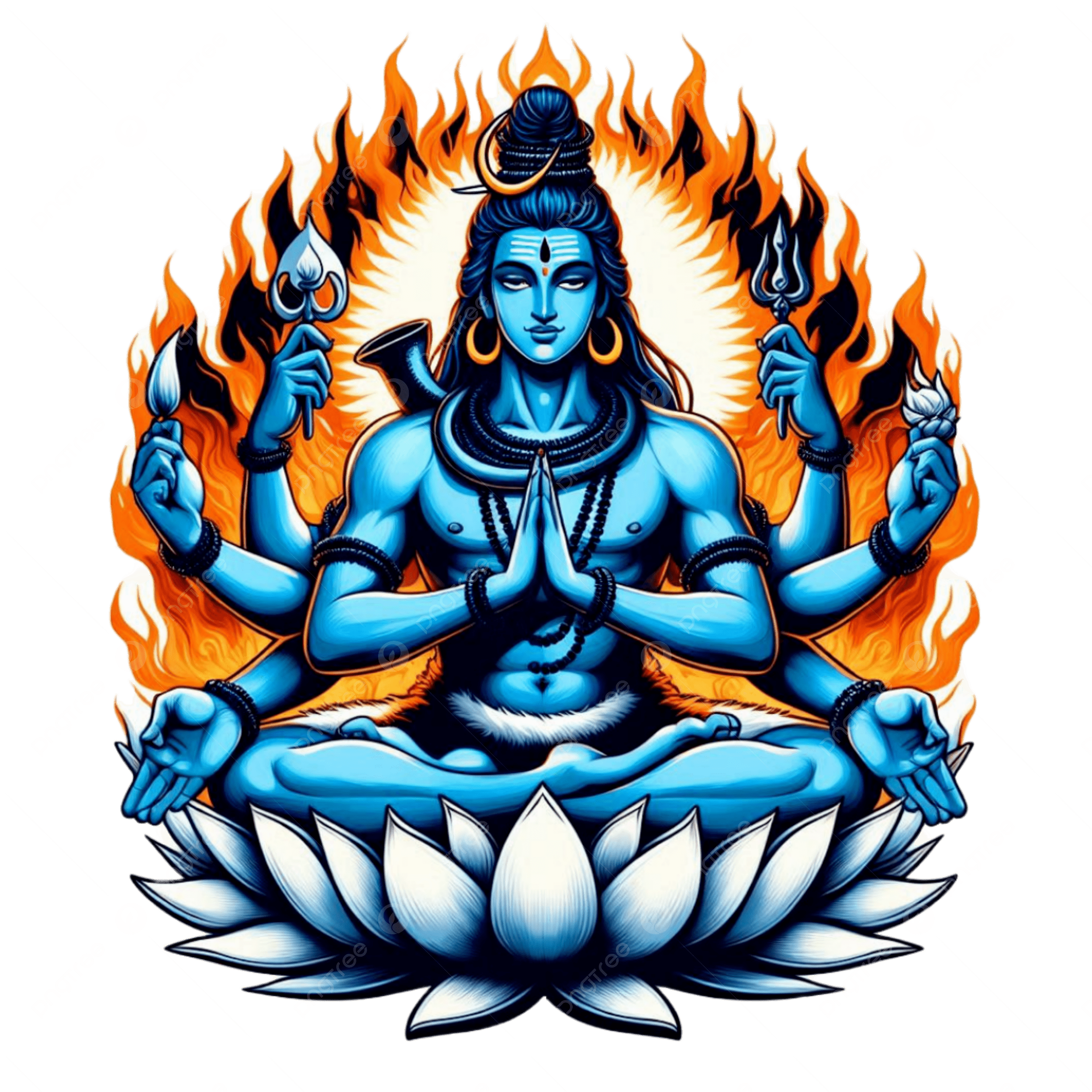 2500x2500 Shiva Indian God S, Shiva, God, Shivaratri PNG Transparent Image and Clipart for Free Download