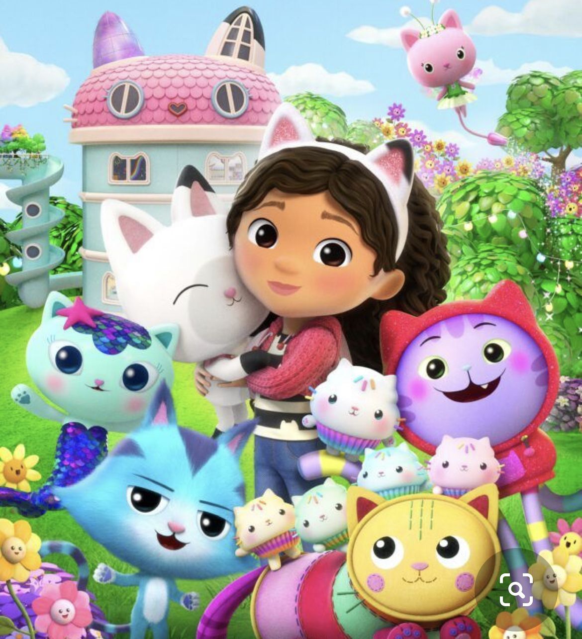1170x1285 Gabby cat wallpaper. Gabby cartoon character, Gabbys dollhouse picture, Gabby's dollhouse