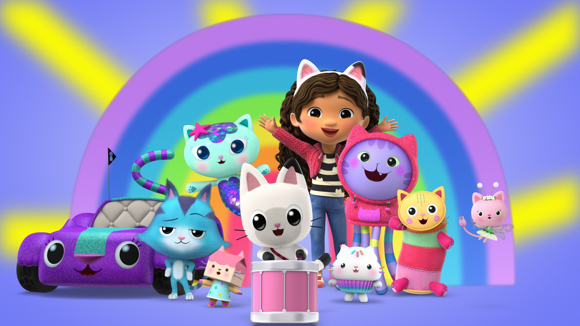 2400x1350 Gabby's Dollhouse Desktop Wallpaper