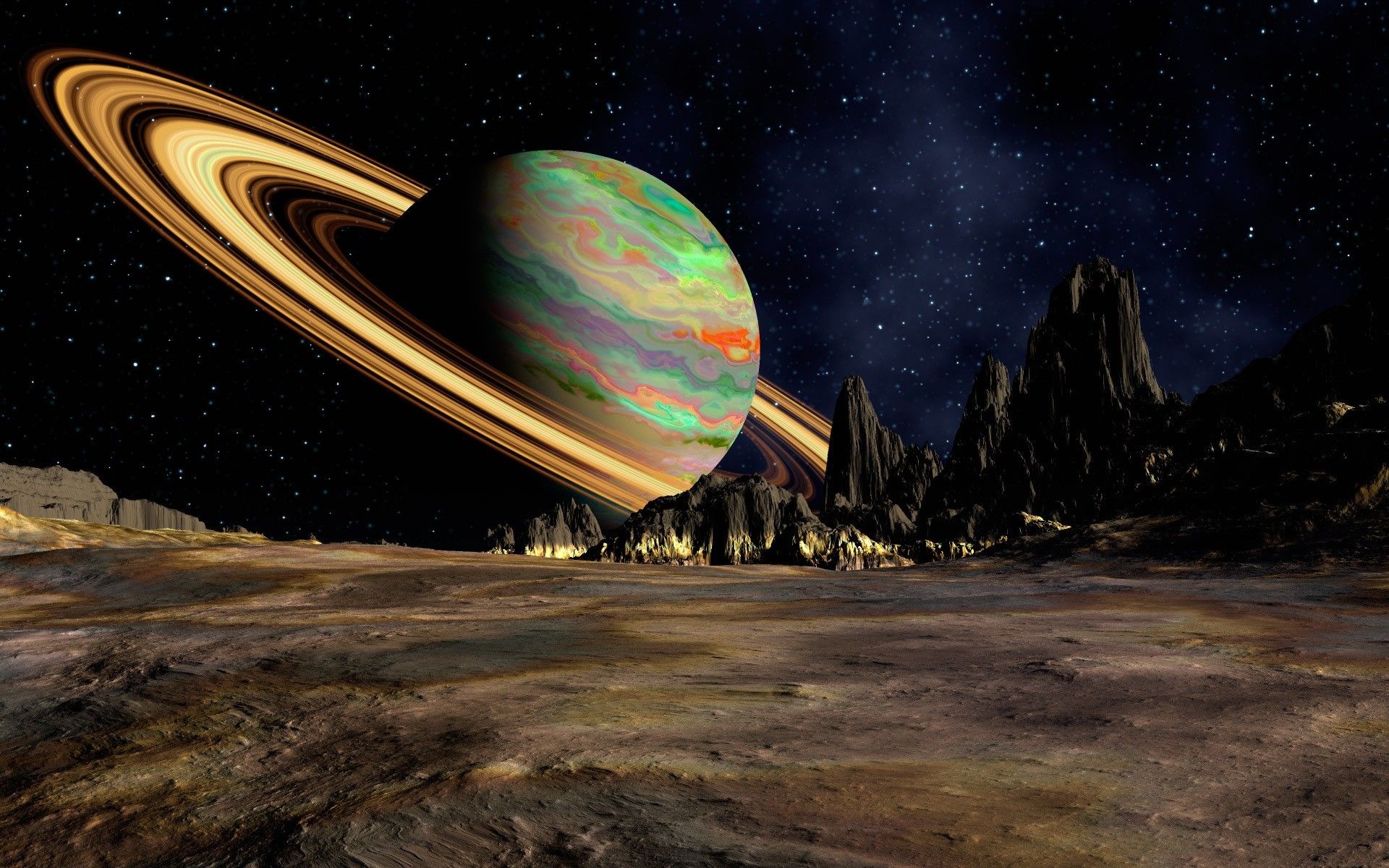 1920x1200 Huge Rings Of The Mighty