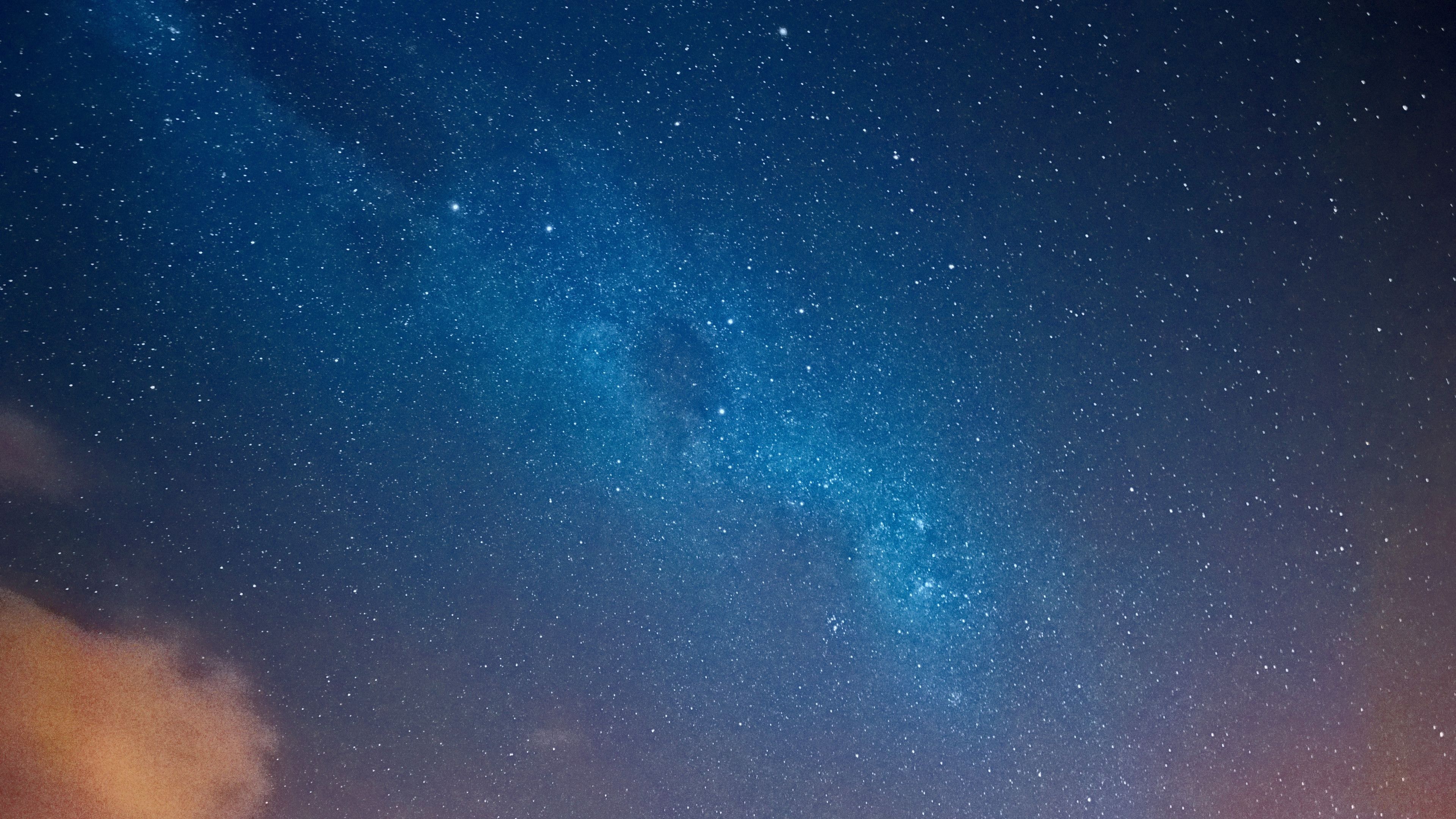3840x2160 My Milky Way photo is on Ubuntu 21.10