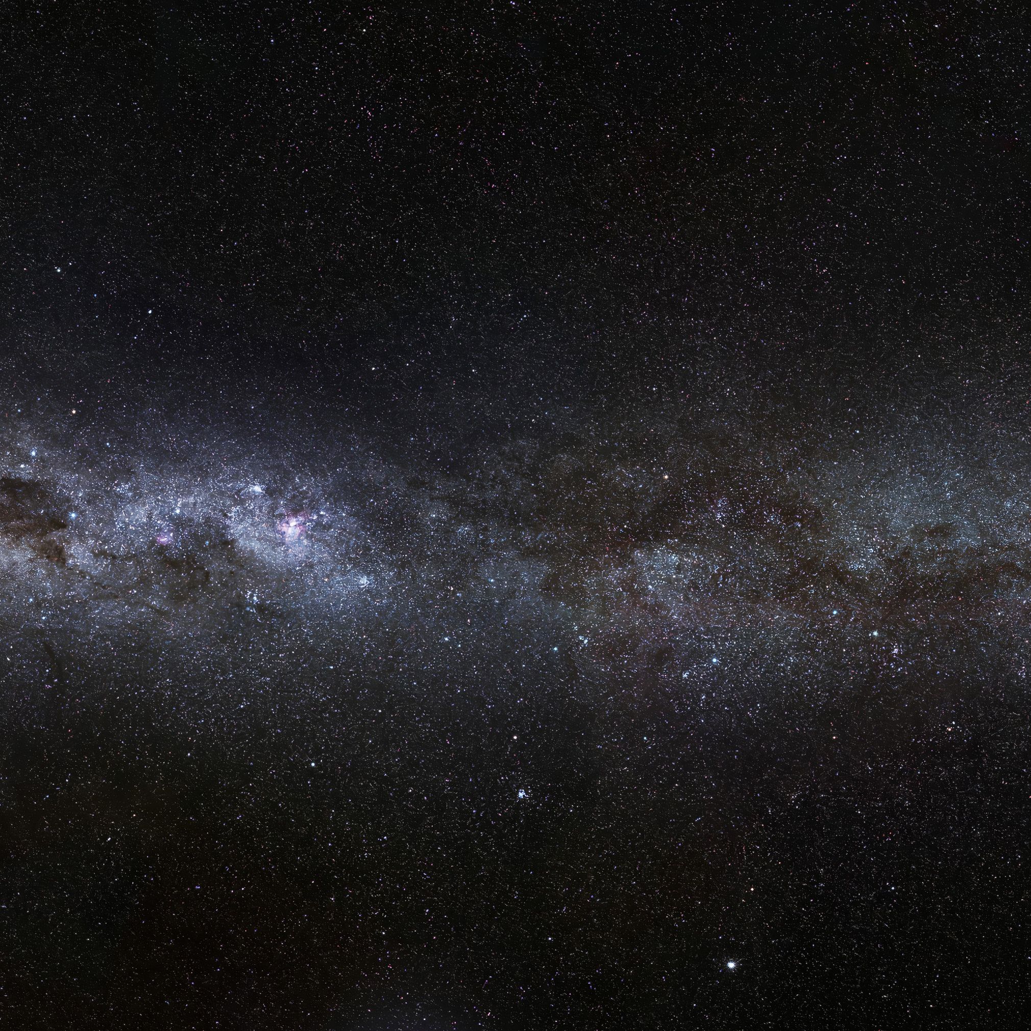 2020x2020 Milky Way Panorama Carlos Budassi