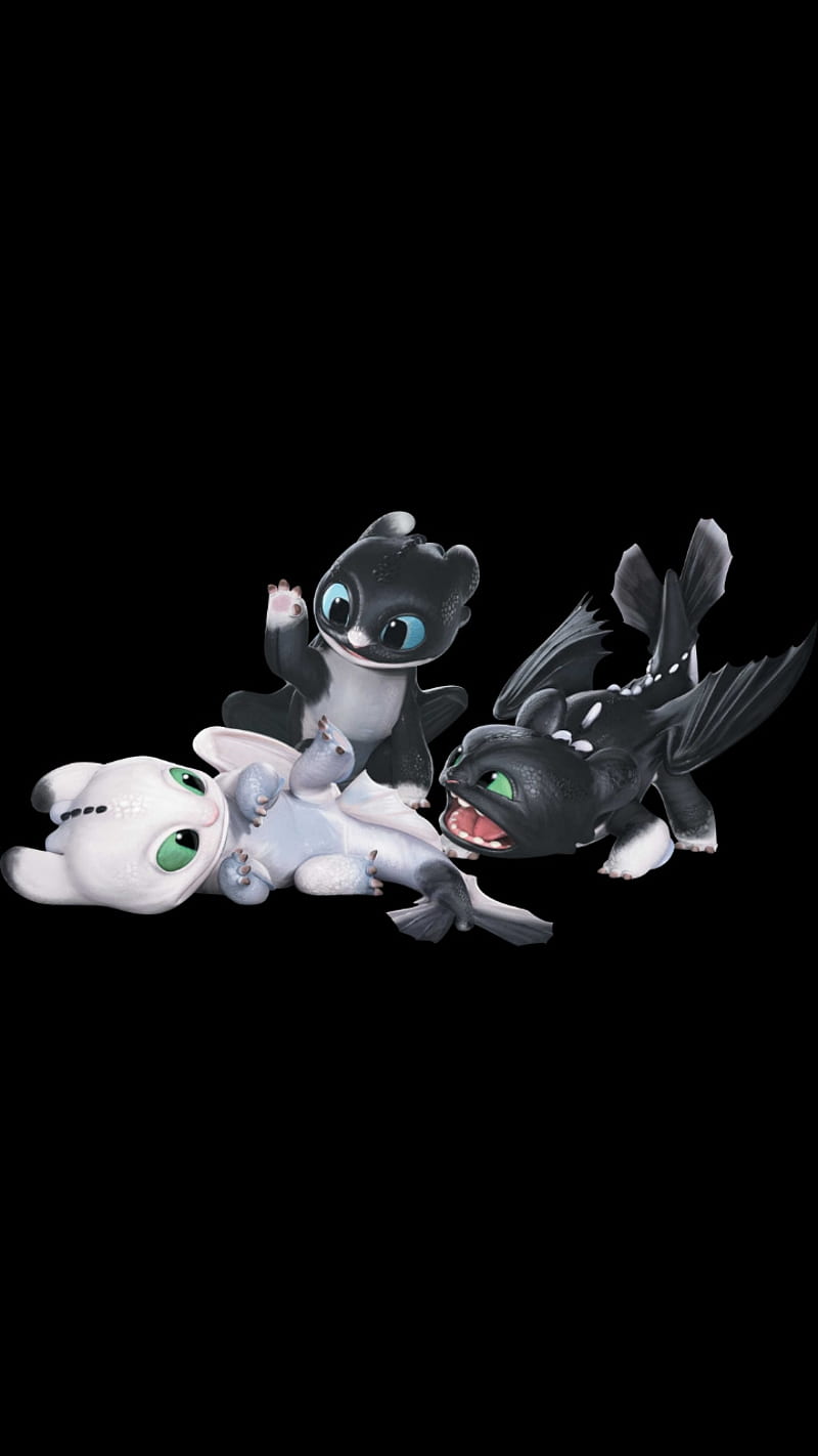 800x1422 Night Lights, how to train your dragon, hidden world, light fury, night fury, HD phone wallpaper