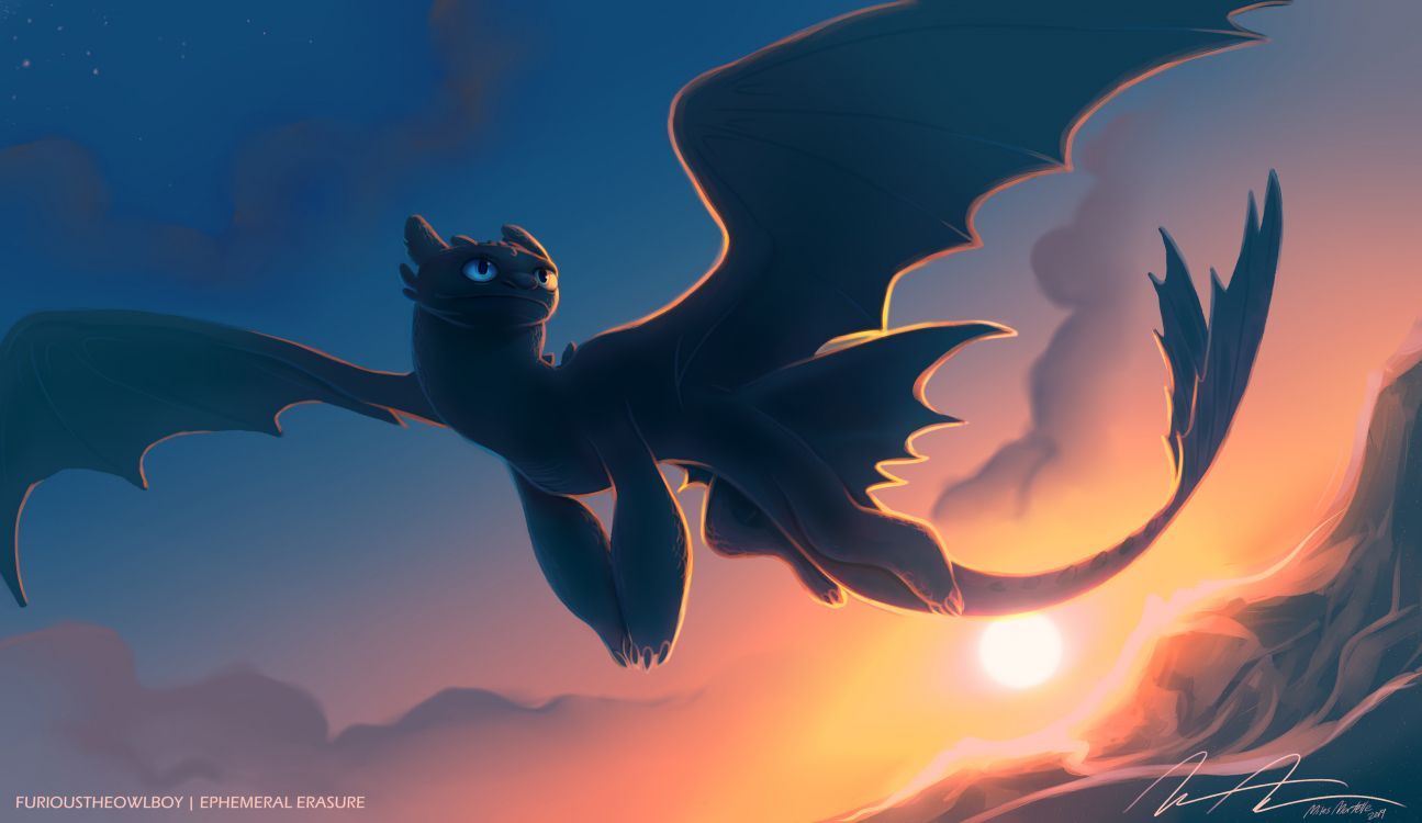 1295x750 Wallpaper Blue and White Dragon Illustration, Background Free Image
