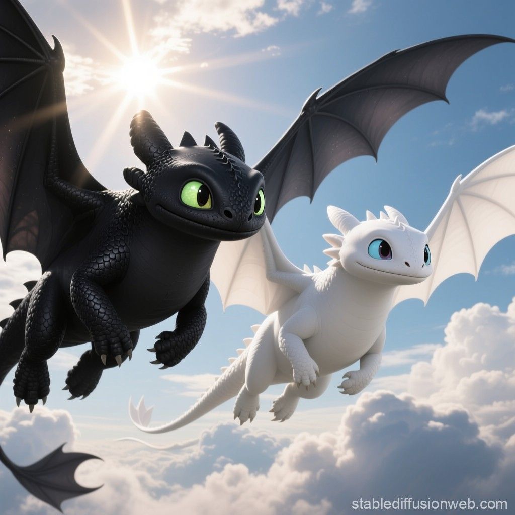 1024x1024 white night fury toothless Prompts. Stable Diffusion Online