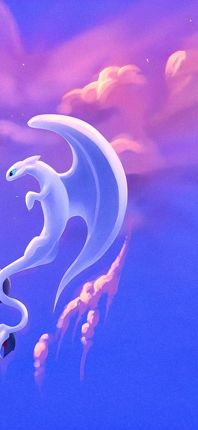 678x1470 How to Train Your Dragon Matching Night Fury Couple Wallpaper 4k iPhone