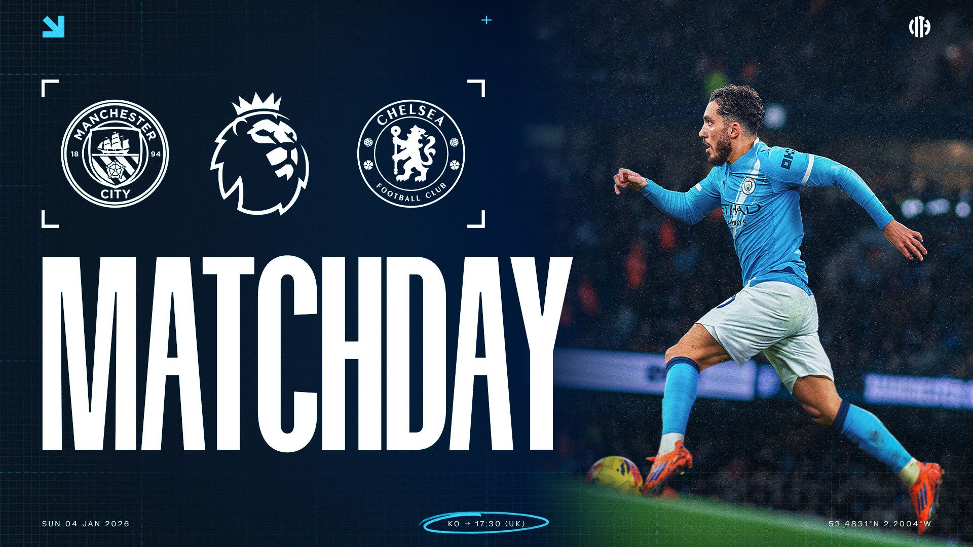 1920x1080 Man City v Chelsea Jan 2026