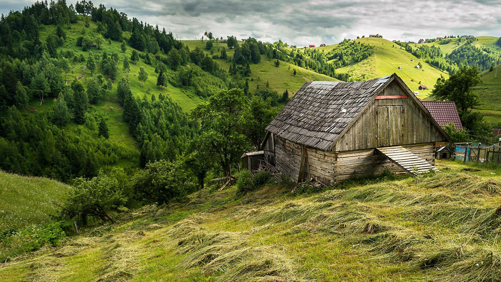 1920x1080 Photo Romania Brasov Nature Hill landscape photography 1920x1080