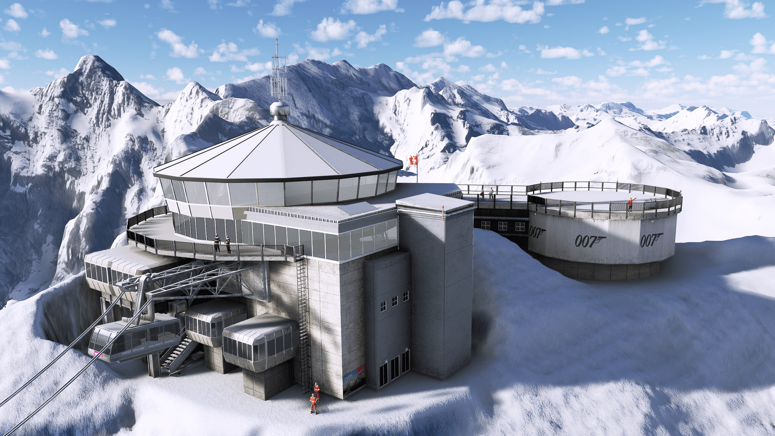 2560x1440 SPINOZA Schilthorn Piz Gloria for MSFS