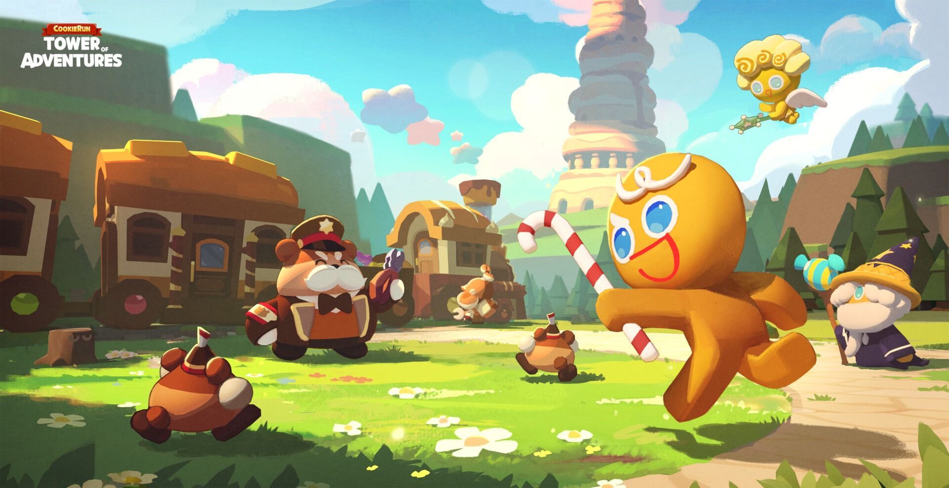 1920x987 Cookie Motion Cell Video games : cookierun tower of adventures