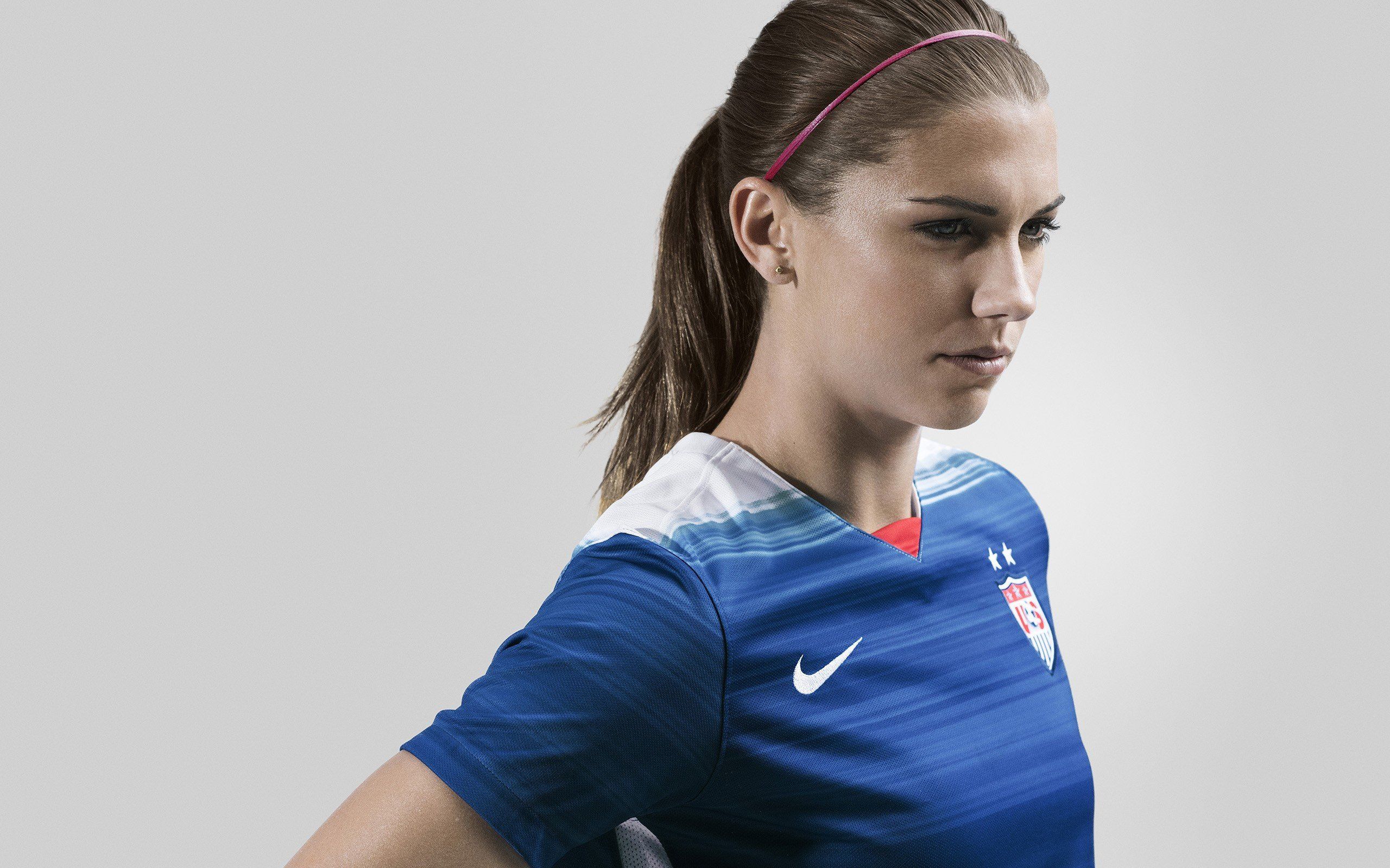 2560x1600 Wallpaper USA, woman, soccer, player, alex morgan for mobile and desktop, section спорт, resolution 2560x1600