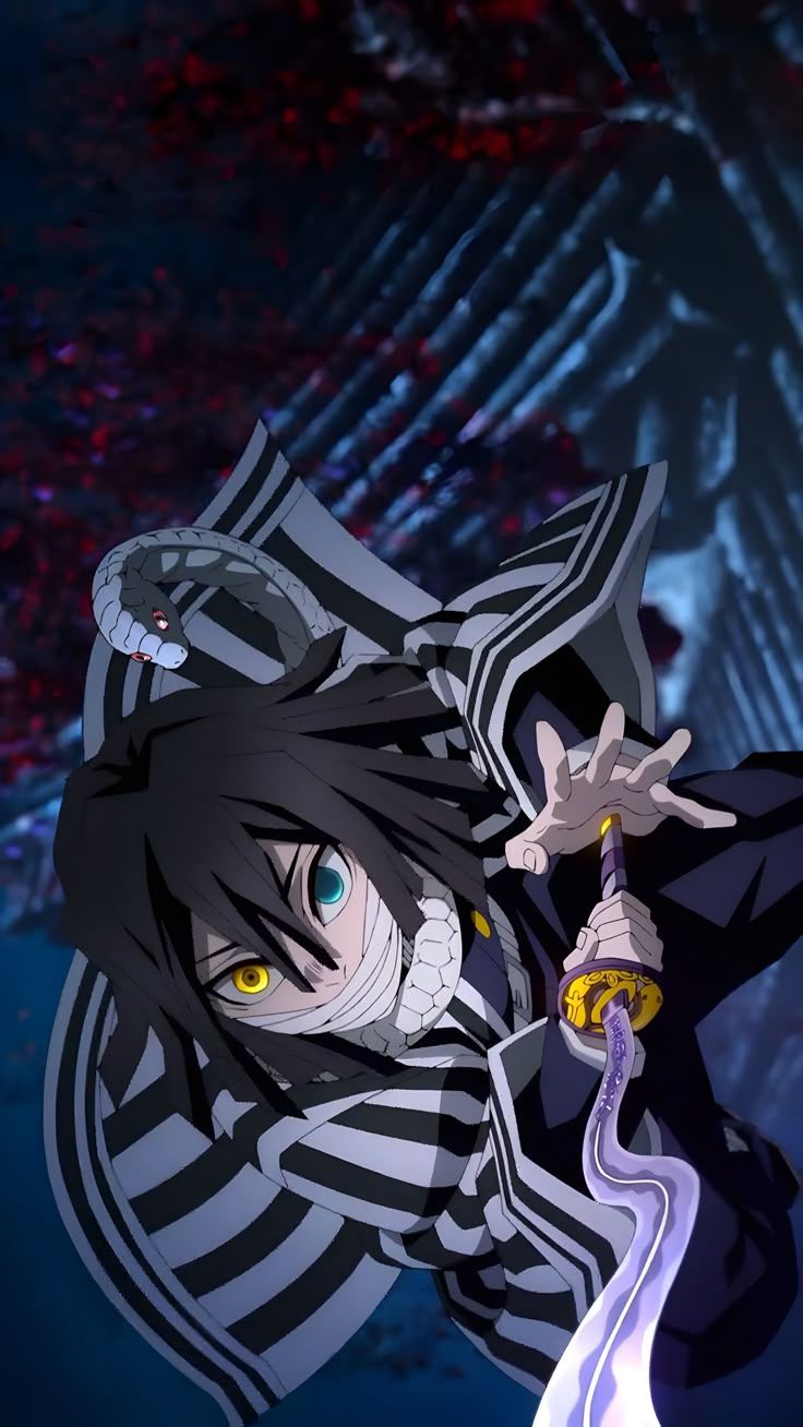 736x1308 Demon Slayer. Obanai Iguru Wallpaper HD