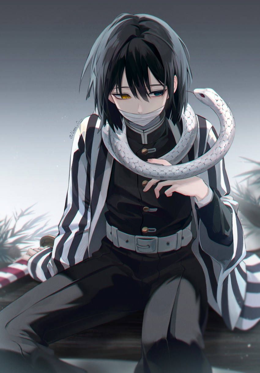 850x1218 Obanai Iguro HD Wallpaper (100++)
