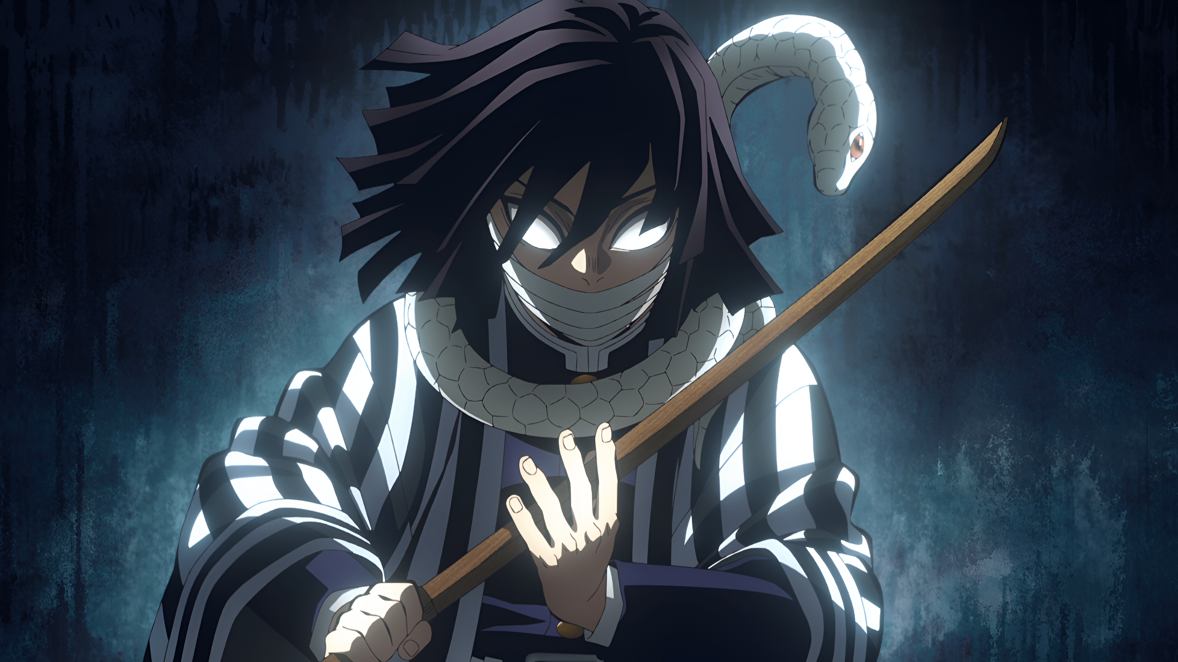 3840x2160 Obanai Demon Slayer Wallpaper