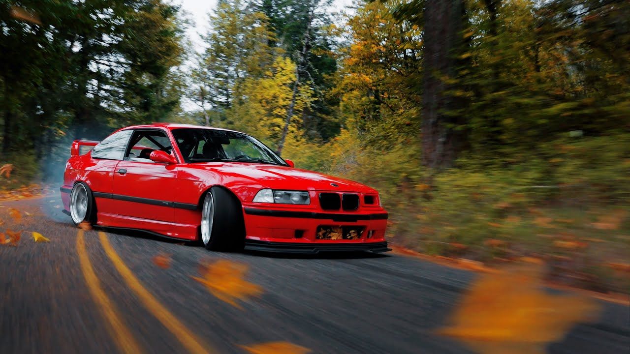 1280x720 David's BMW E36. Mountain Run (4K)