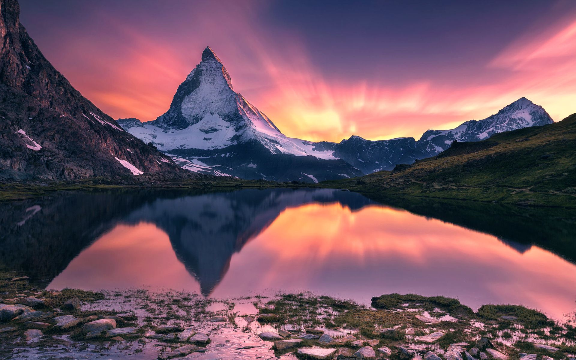 1920x1200 Matterhorn Mountains 1080P Resolution , HD 4k Wallpaper, Image, Background, Photos and Picture