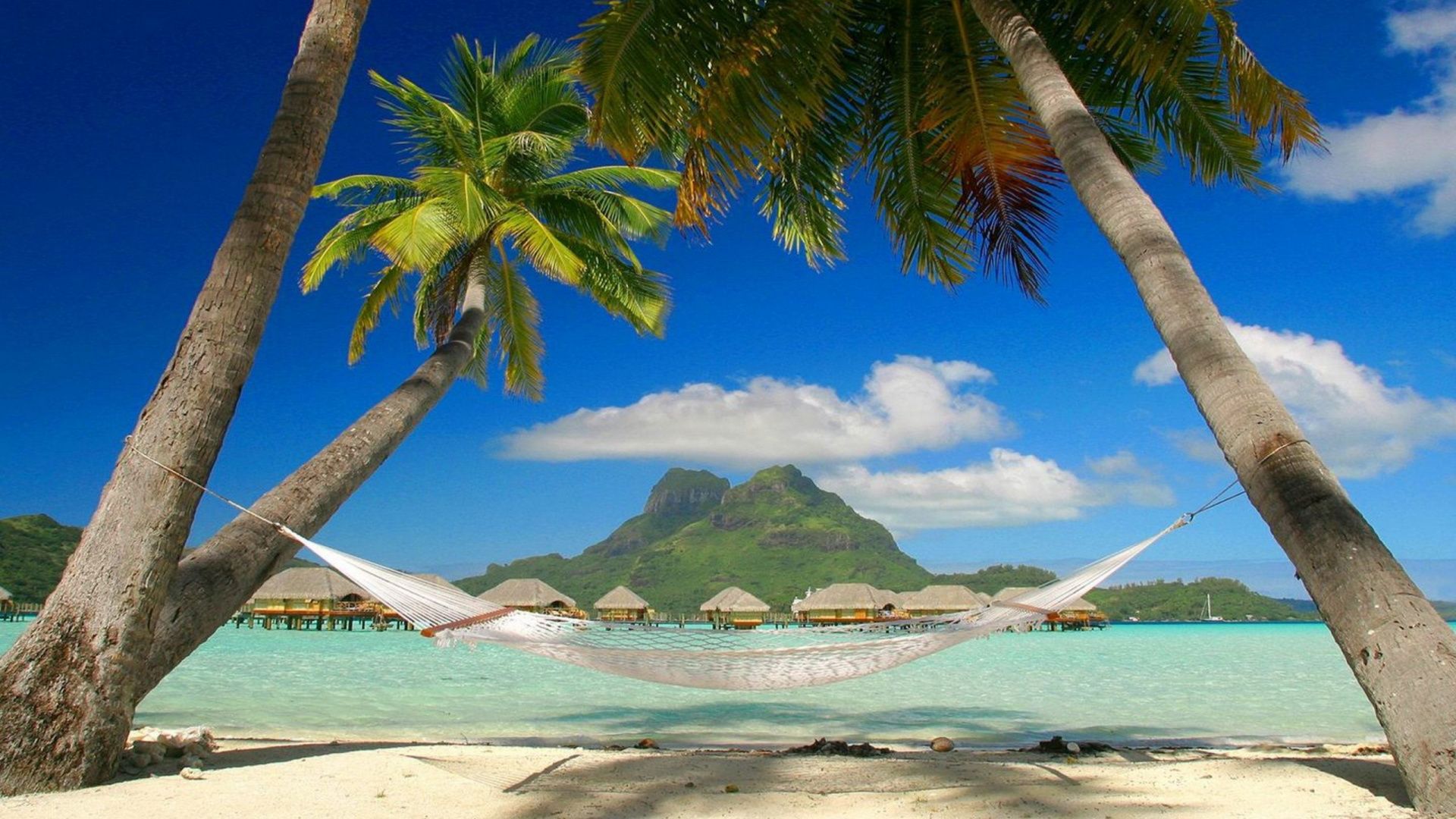 1920x1080 Full HD, HDTV, 1080p 16:9 Tahiti Wallpaper Free 1920x1080 High Quality Background