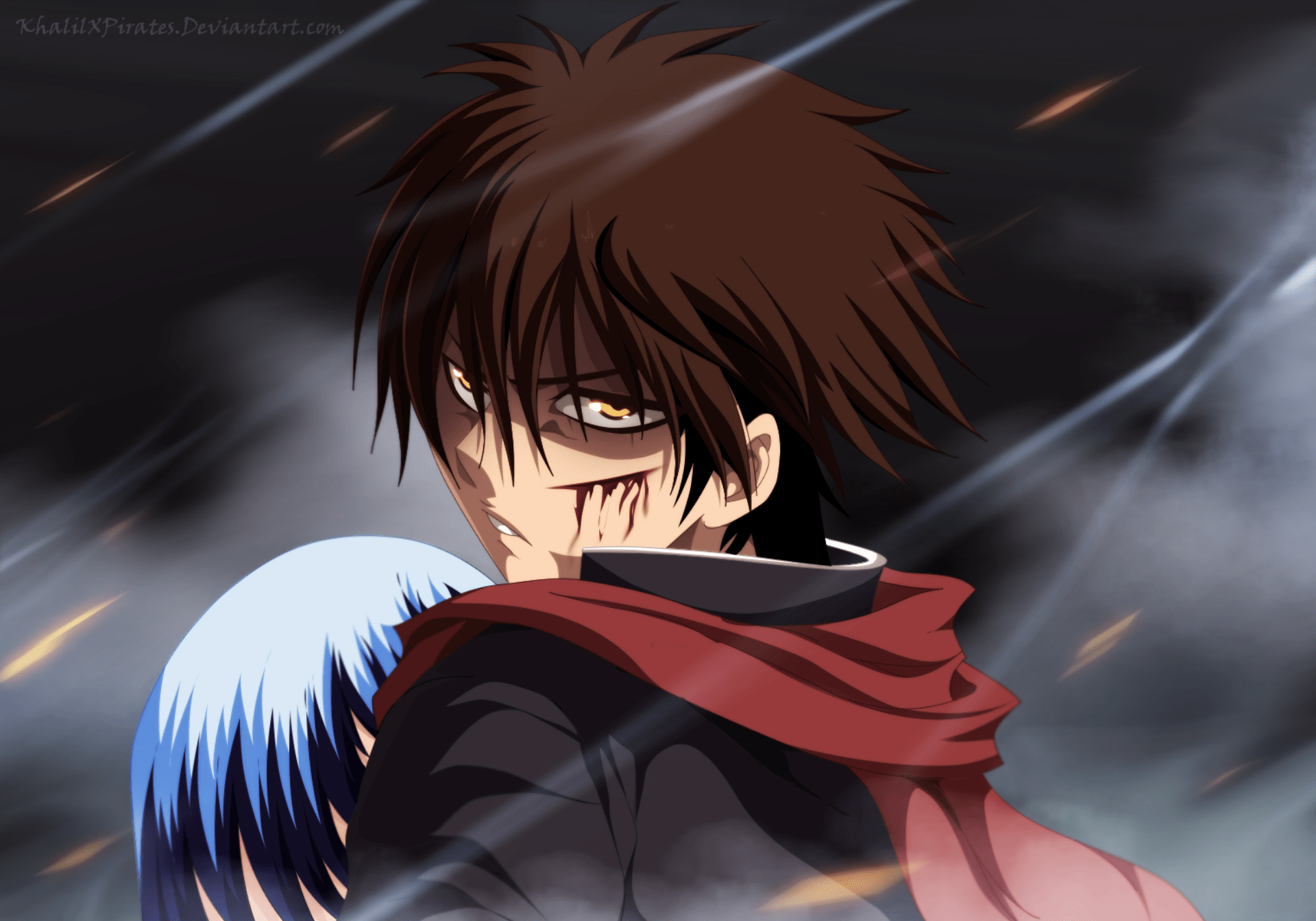 1920x1344 Download Anime Nura: Rise Of The Yokai Clan 4k Ultra HD Wallpaper by 杜 太夫(もり)x3496