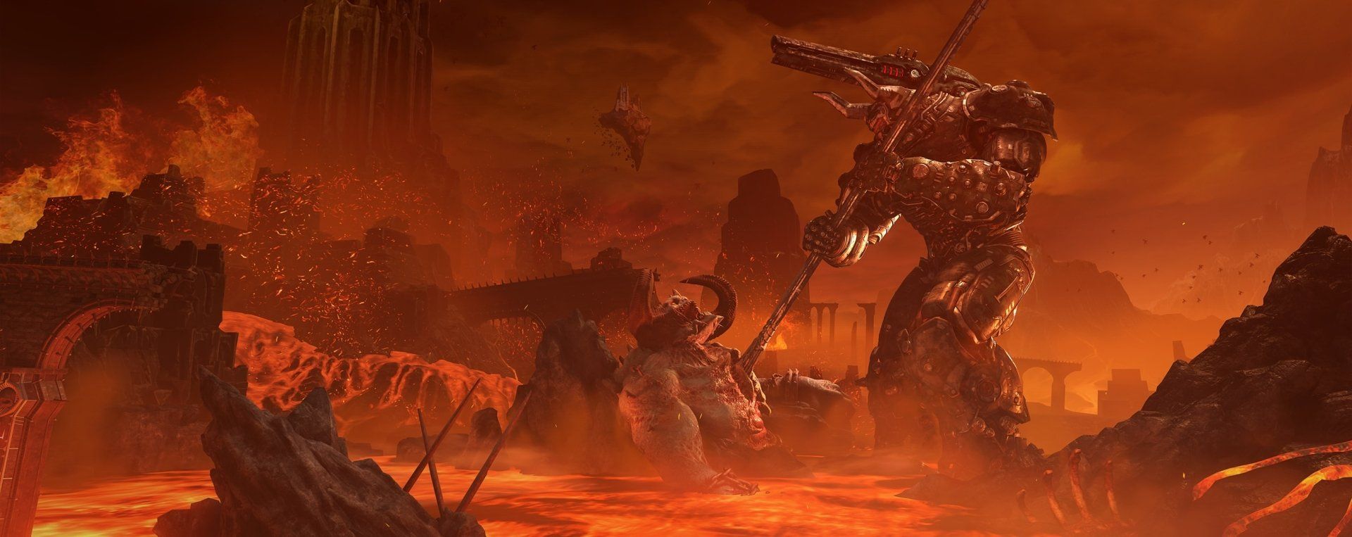1920x763 DOOM Eternal HD Wallpaper