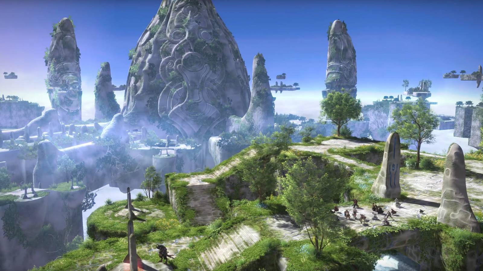 1600x900 Final Fantasy 14's Echoes Of Vana'Diel Alliance Raid Gameplay Revealed