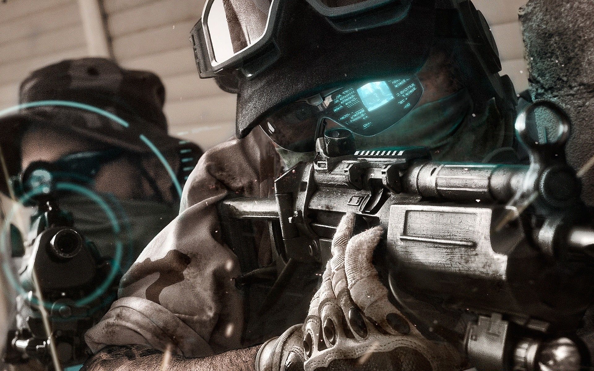 1920x1200 Military Special Forces Squad Ghosts Check The