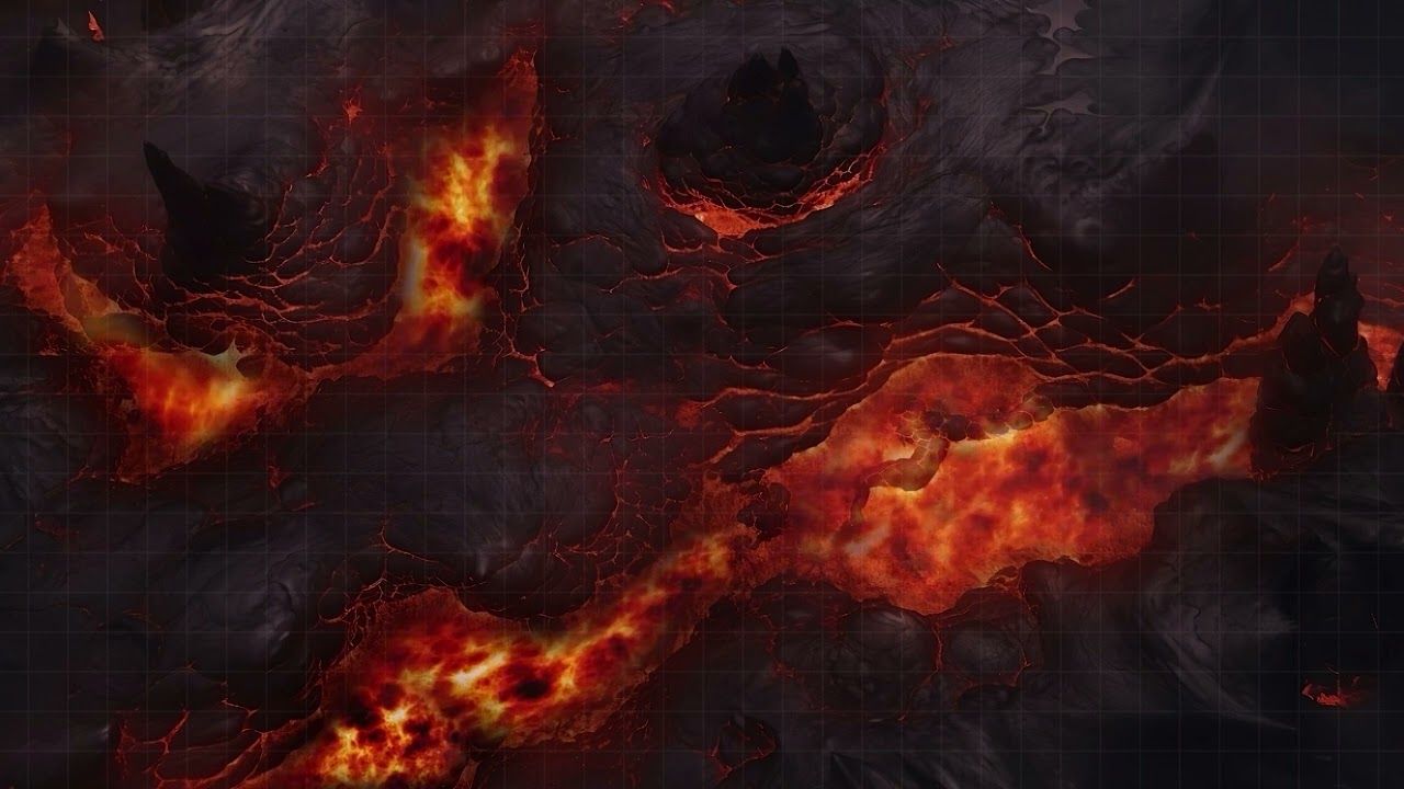 1280x720 D&D. Crimson Abyss Part 2. Animated Battle Maps