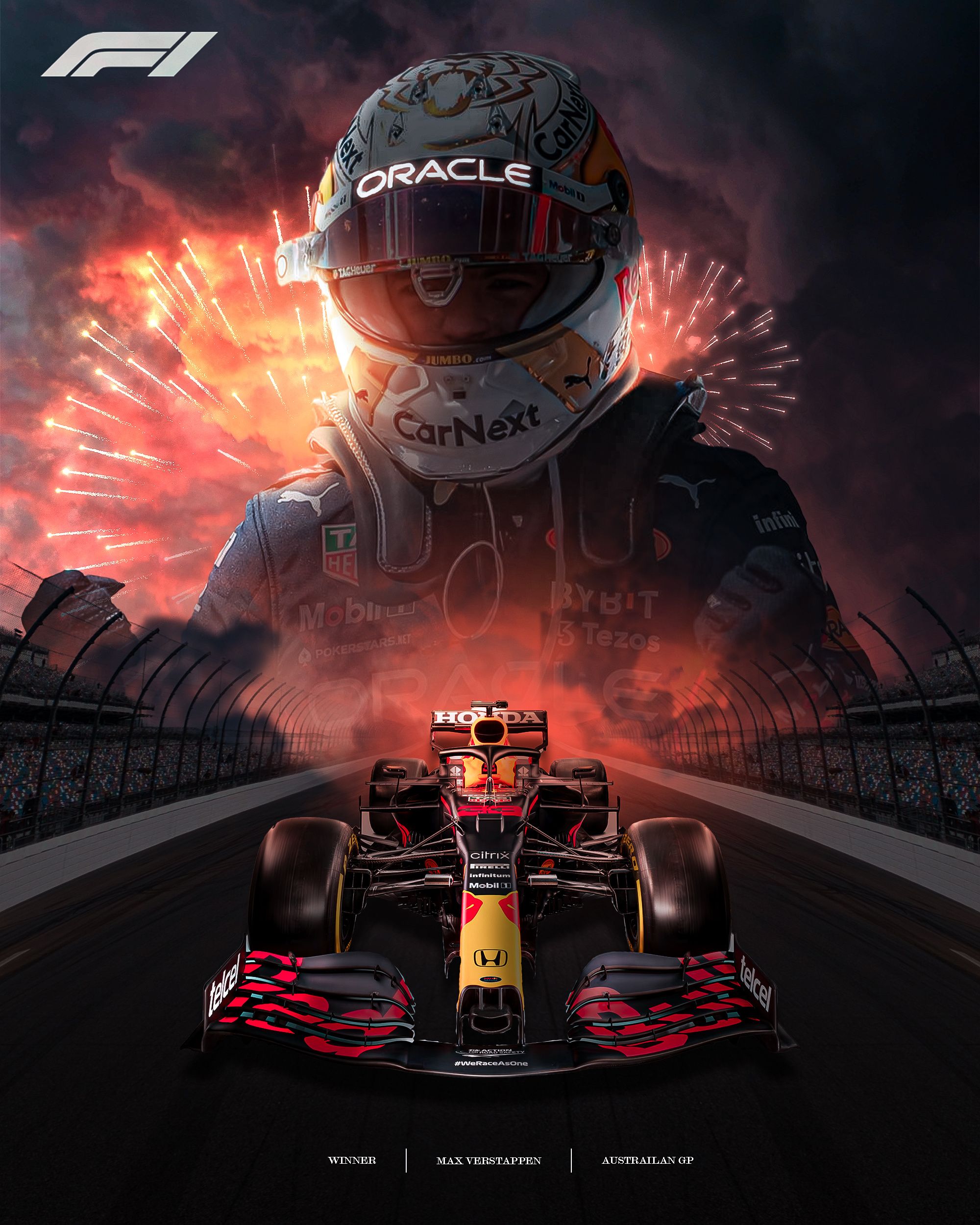 2000x2500 Max Verstappen F1 Poster by Silent Designs on Dribbble