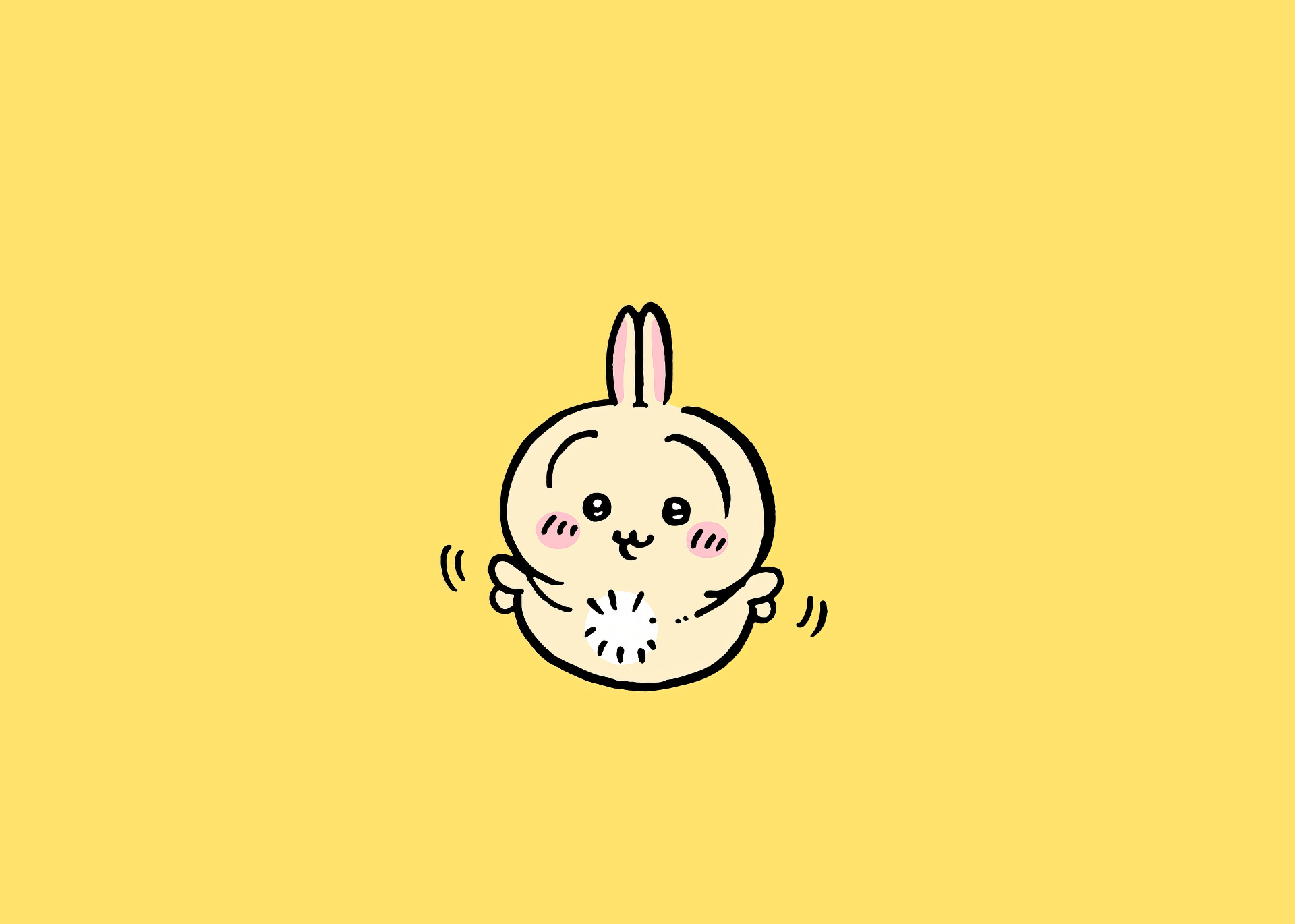 1920x1370 Chiikawa Anime HD Wallpaper: Adorable Bunny Delightx1370