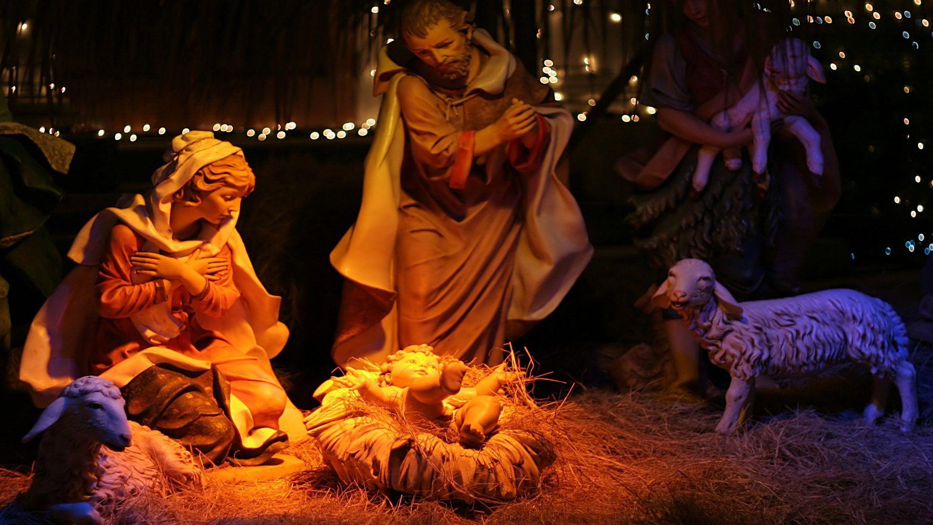 1920x1080 Christmas Eve The Birth Of Jesus Christ Desktop HD Wallpaper 3840x2400 :