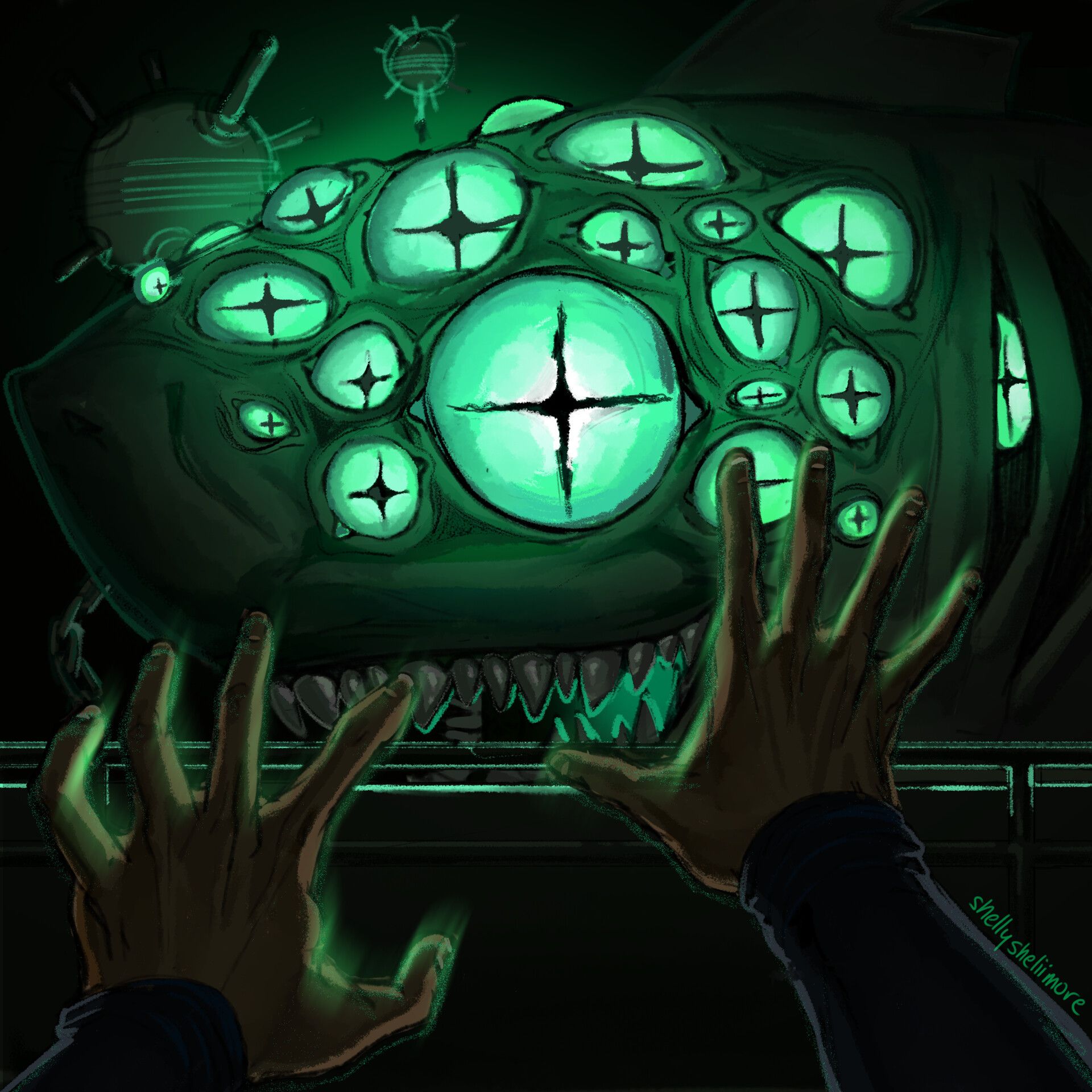 1920x1920 Urbanshade Hadal Division Eyefestation Illustration
