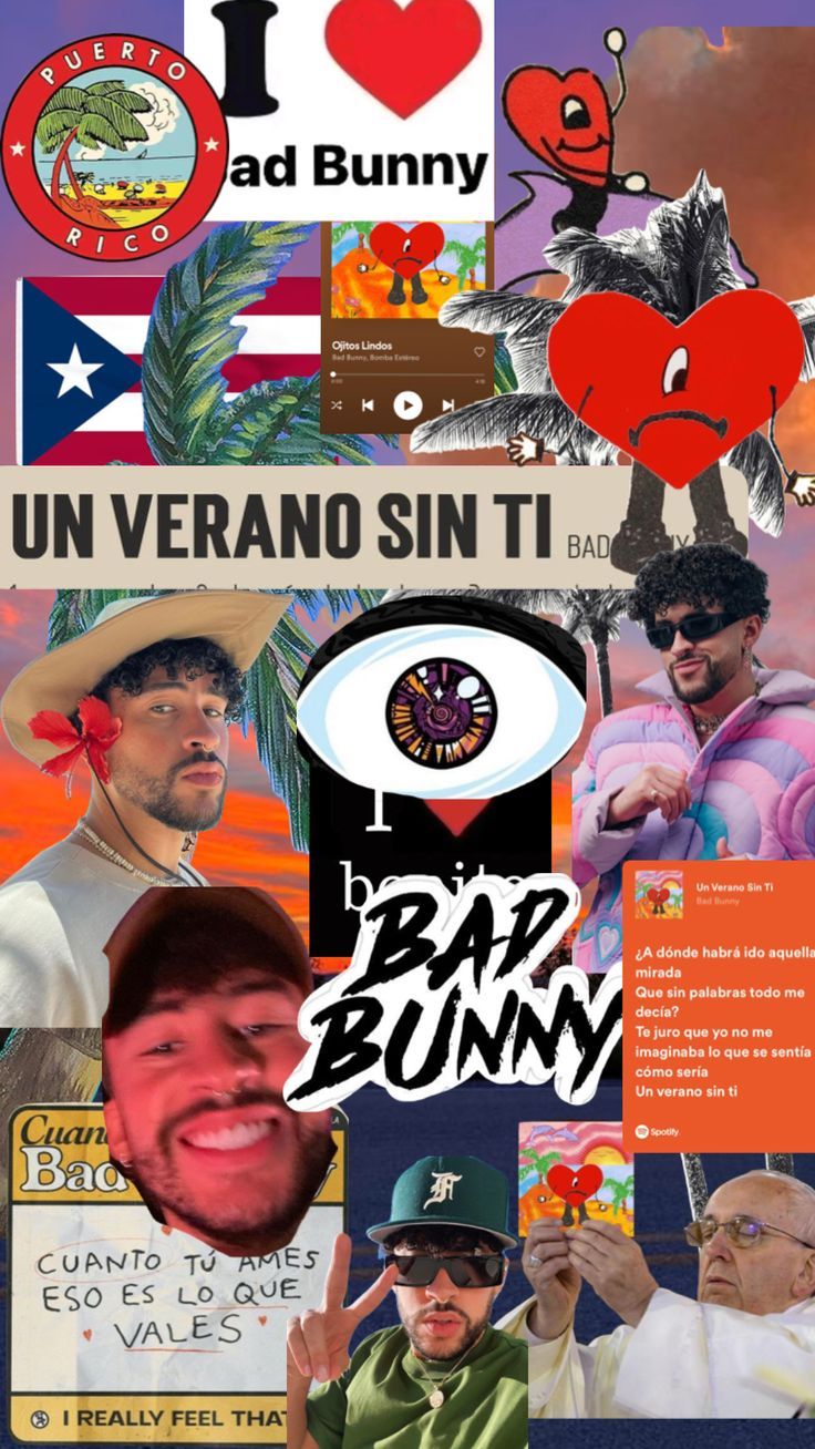 736x1308 Bad Bunny Wallpaper Aesthetic
