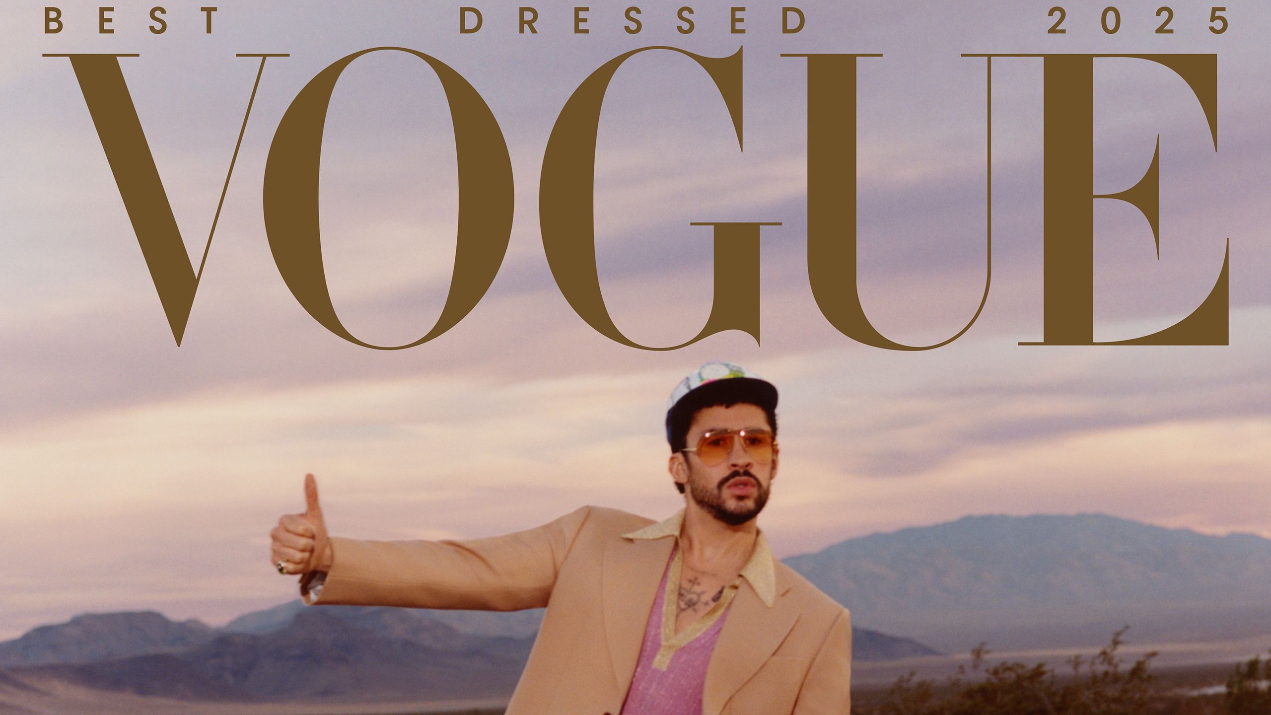 2560x1440 Bad Bunny Is on Top of the World: Vogue Best Dressed 2025