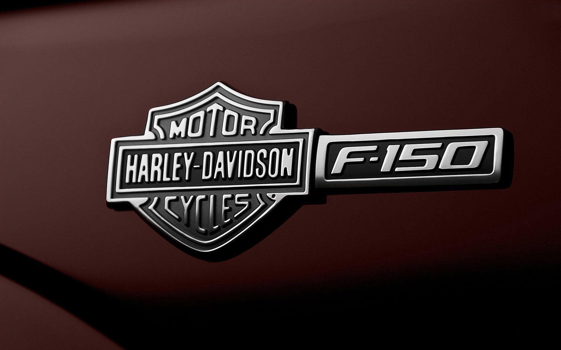 Hình nền Logo Harley Davidson 1920x1200.  Đáng yêu