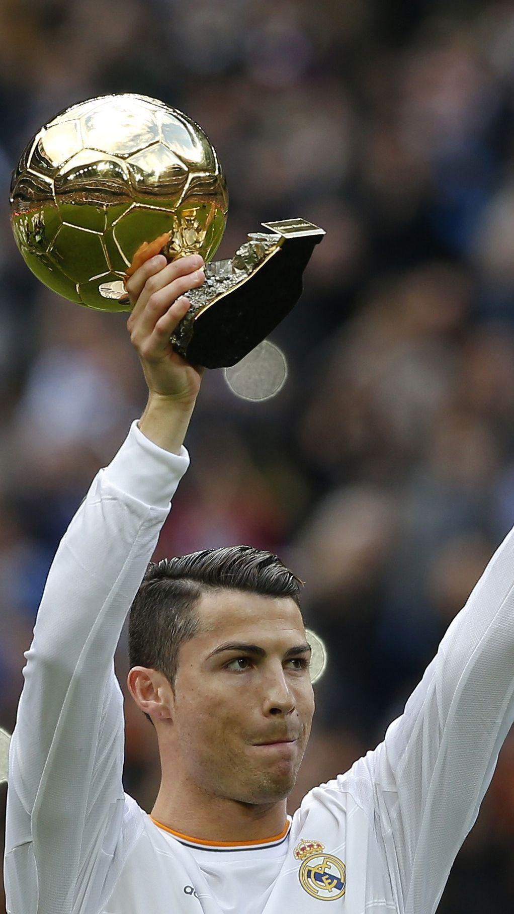 1022x1817 Cristiano Ronaldo Ballon d'or Wallpaper for iPhone Pro Max, X, 6