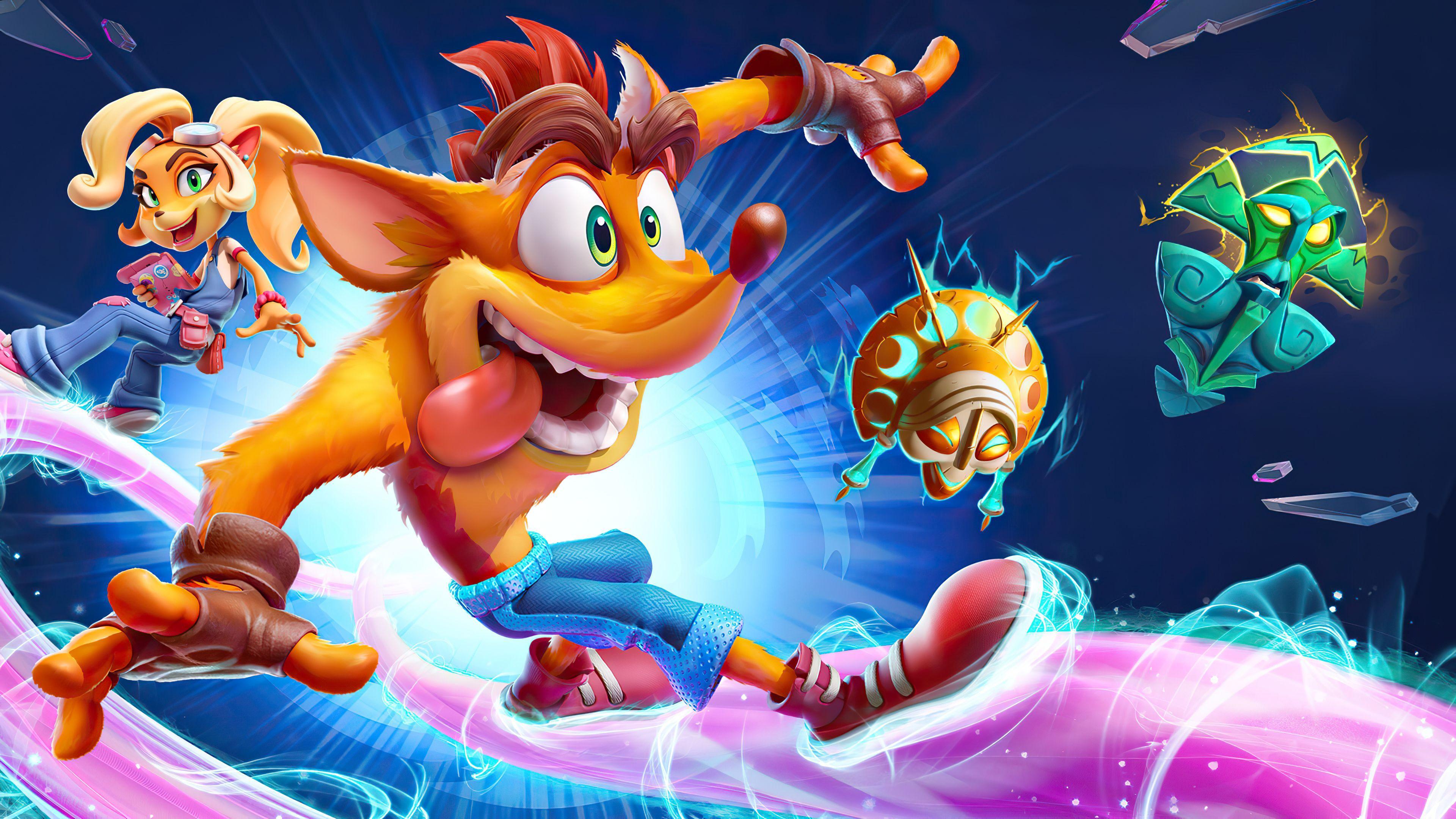 3840x2160 Crash Bandicoot 4: It's About Time Wallpaper