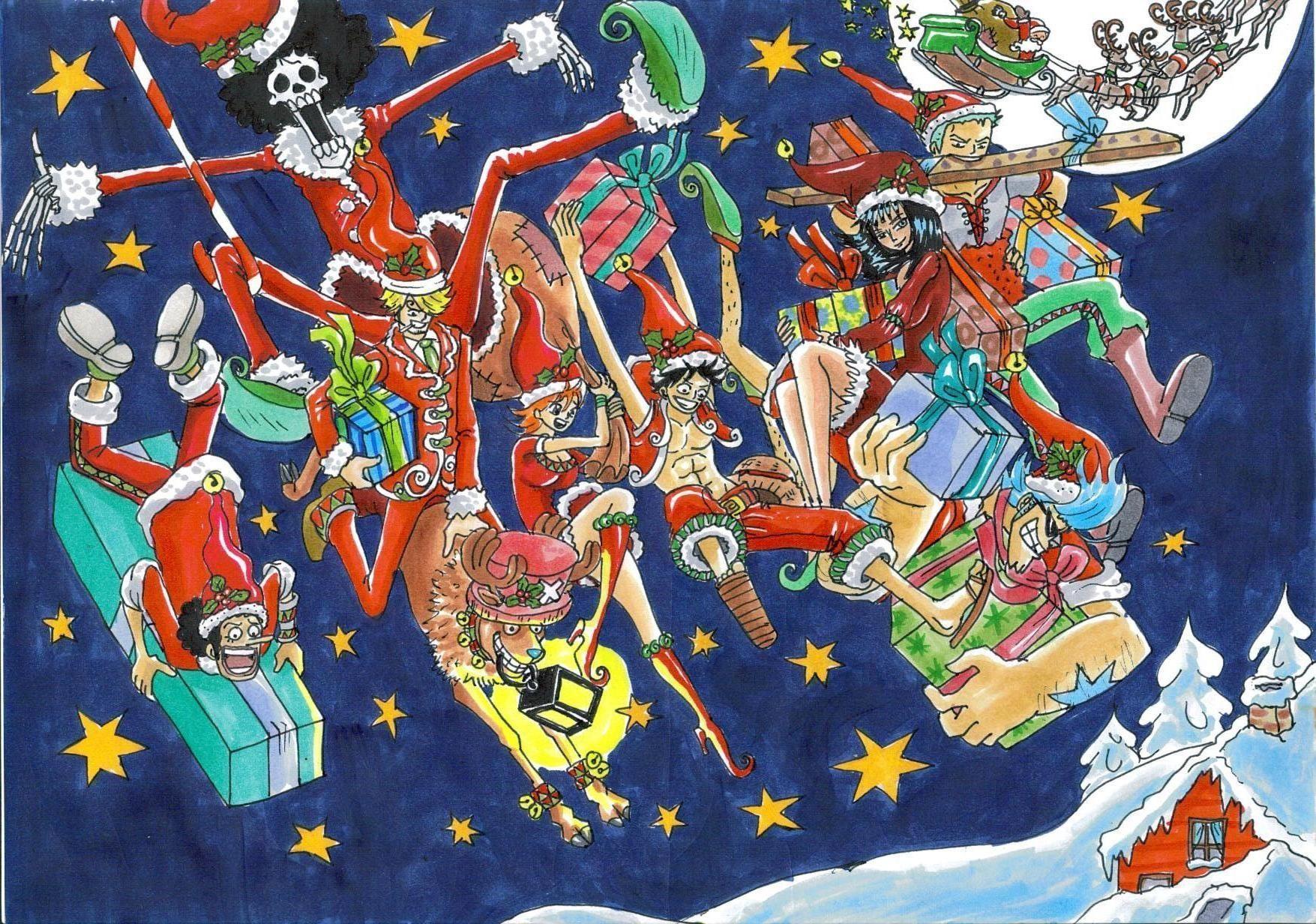 Yamato One Piece Anime Xmas Ugly Christmas Sweater - Tagotee