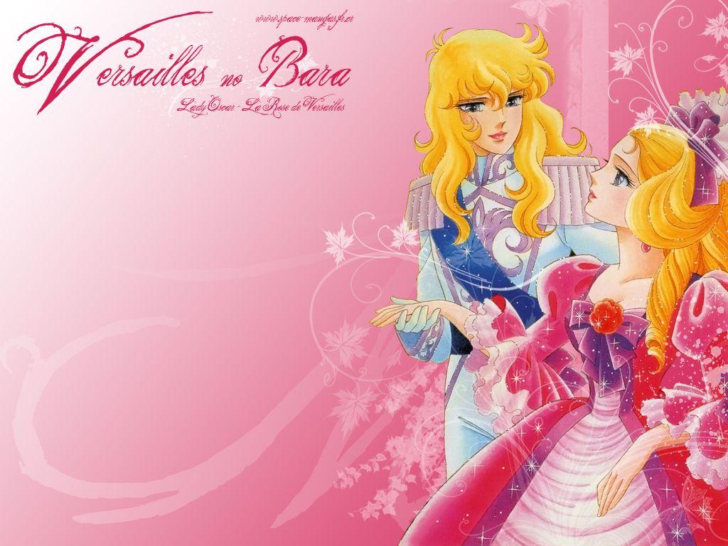 1024x768 Space Mangas:: Versailles no Bara Oscar Rose de Versailles