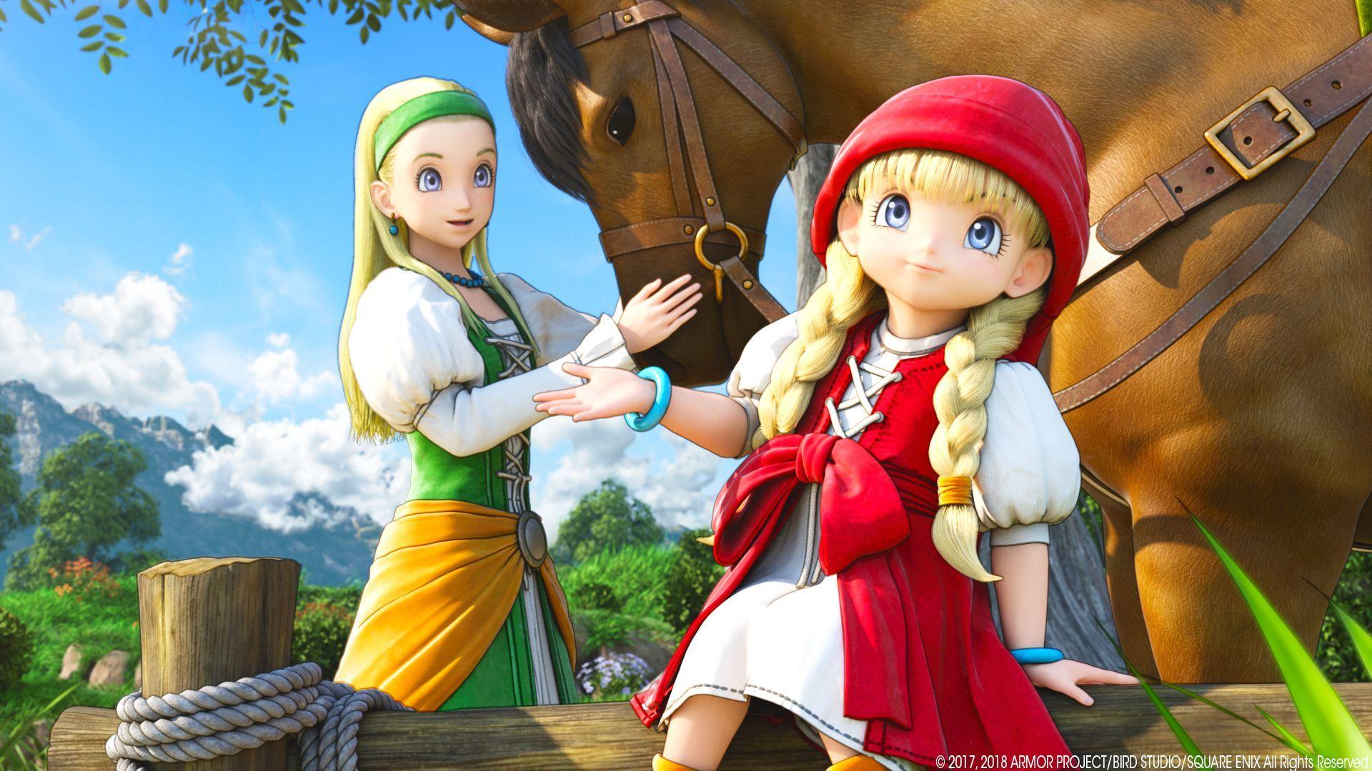 1920x1080 New Dragon Quest XI Shows Beautiful Prologue Cinematic