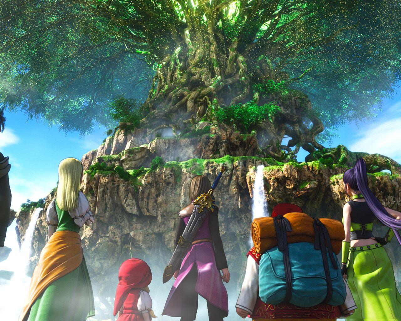 1280x1024 Free Dragon Quest XI Wallpaper in 1280x1024